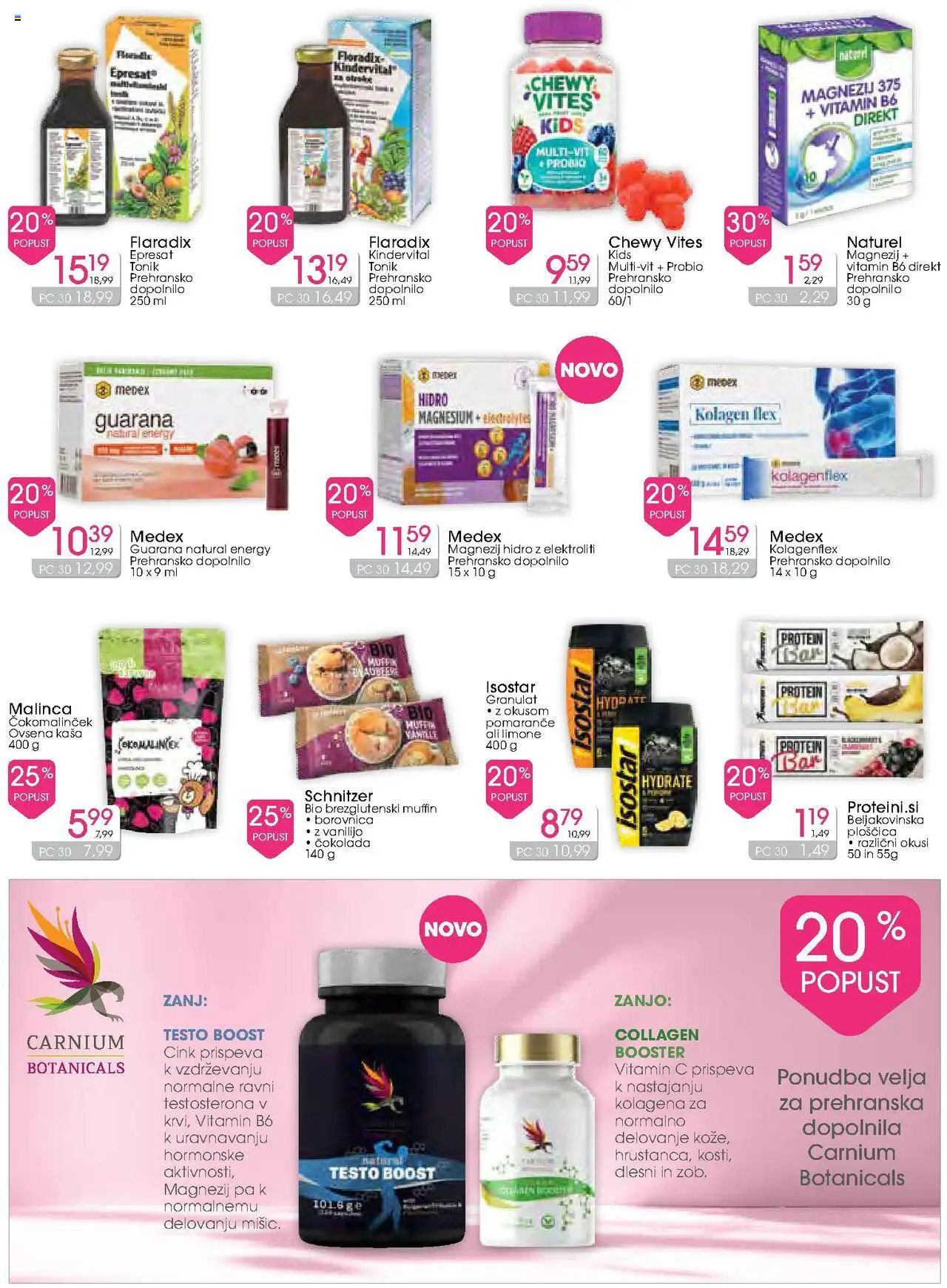 Tuš drogerija katalog │ velja od 13.08.2025 | Stran: 7 | Izdelki: Tijera de poda, Cokolada, Tonik, Pomarance