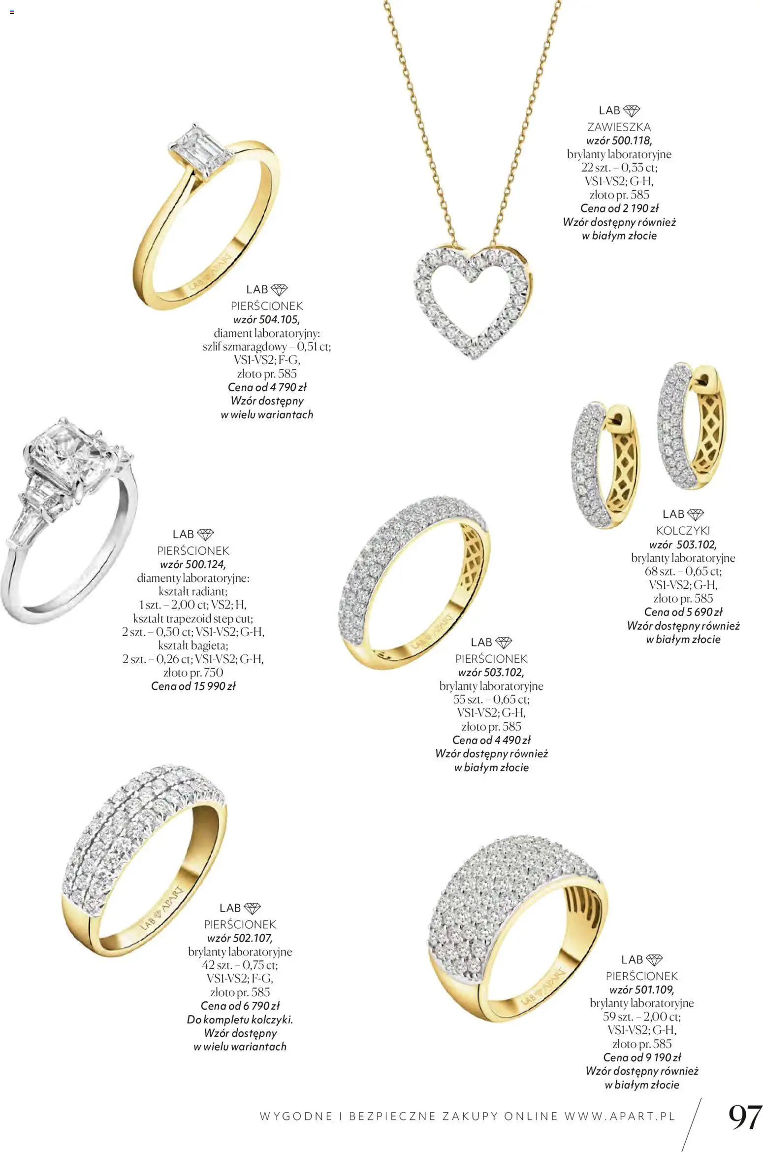 Apart promocje od 04.11.2025 | Strona: 99 | Produkty: Pierścionek