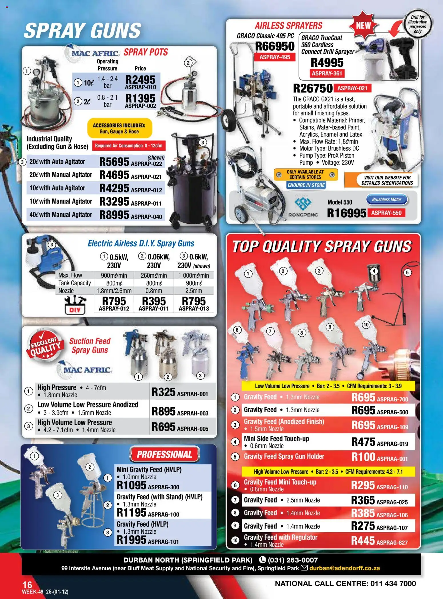 New Adendorff catalogue – valid from 01.12.2025 | Page: 18 | Products: PC, Tank, Drill, Pots