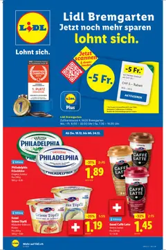 Lidl Aktionen Neueröffnung Bremgarten ab 18.12.2025 gültig