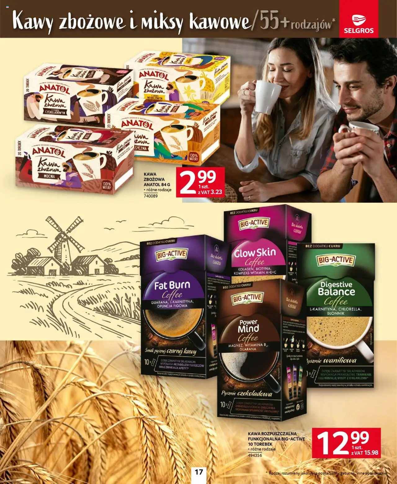 Selgros cash&carry Gazetka - Kawa i Herbata od 09.10.2025 | Strona: 17 | Produkty: Czekoladowa, Kawa rozpuszczalna, Kawa