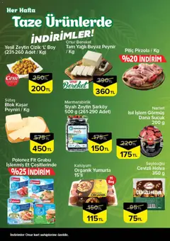 12.03.2026 tarihinden itibaren geçerli olan Onur Market kataloğu önizlemesi | Sayfa: 2