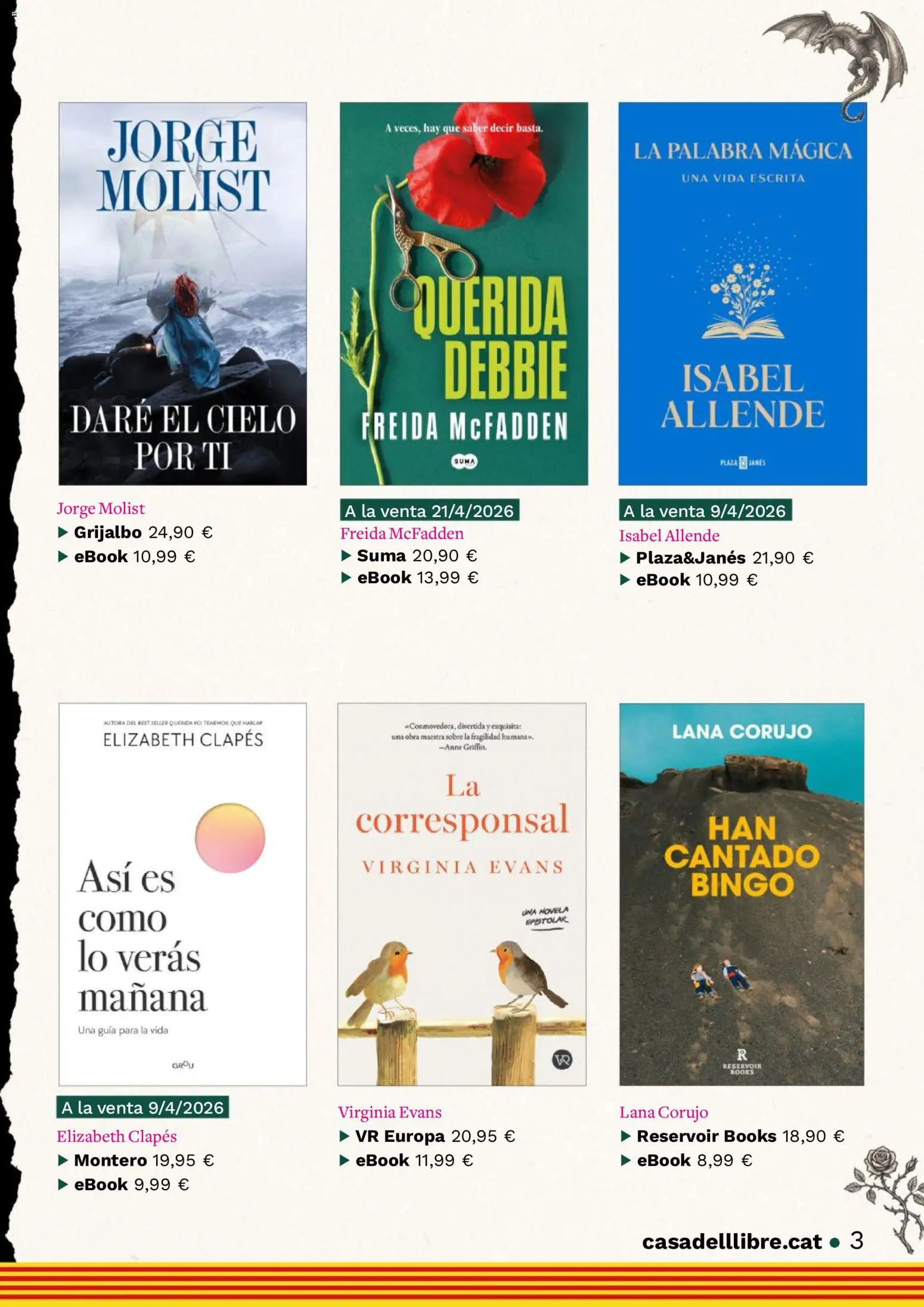 Casa del libro Rebel el qui llegeix │ válido desde el 01.04.2026 | Página: 3