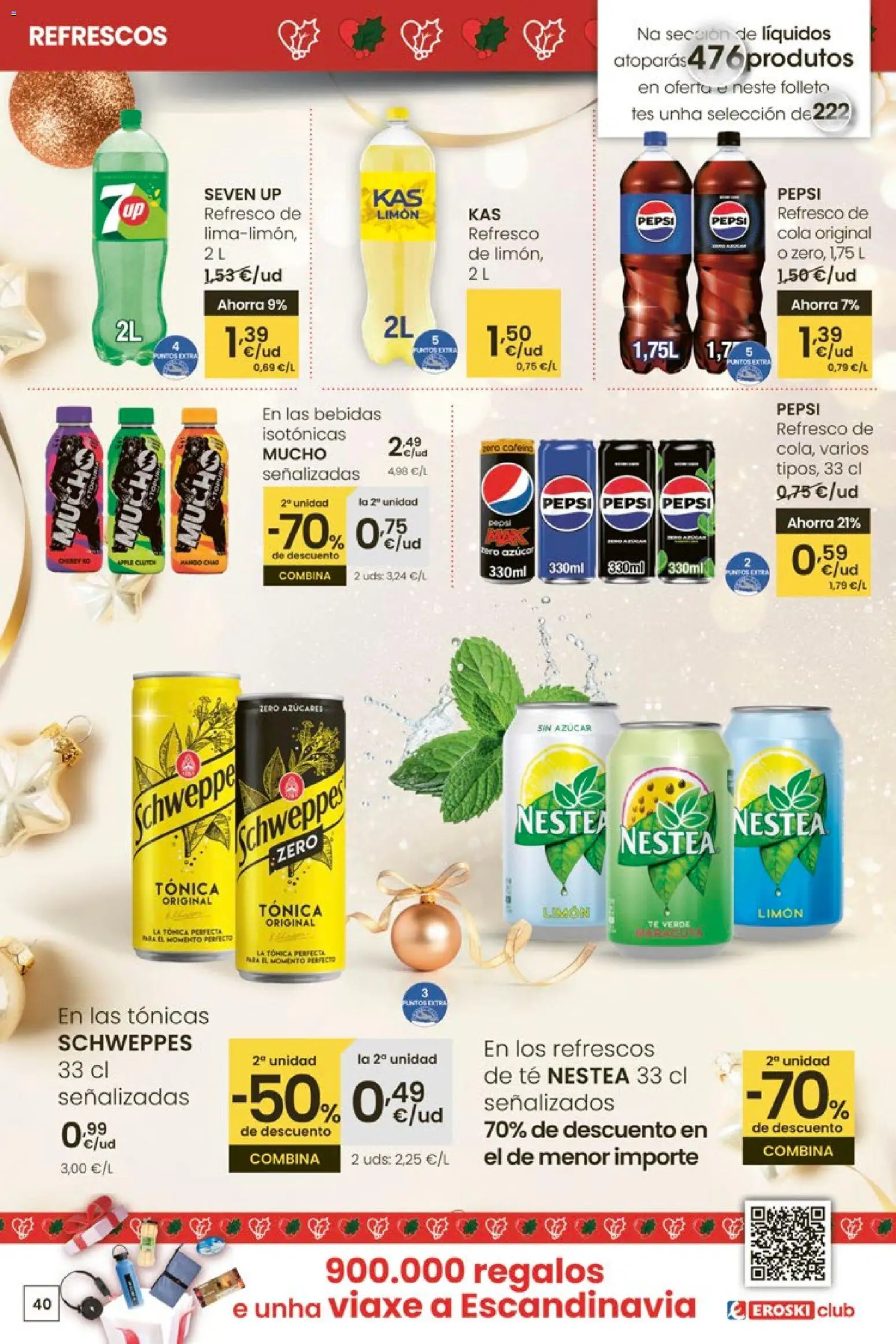 Eroski - Nadal │ válido desde el 18.12.2025 | Página: 40 | Productos: Té