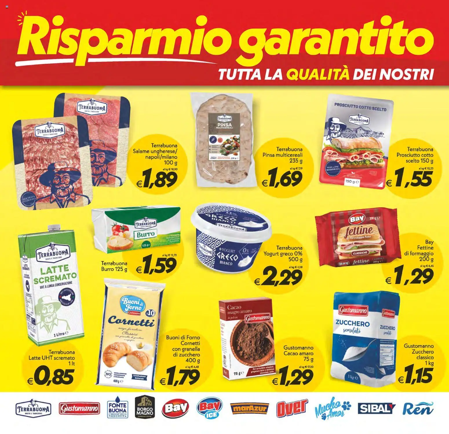 Volantino SuperConveniente del 24.10.2025 | Pagina: 22 | Prodotti: Zucchero, Burro, Zucchero semolato, Amaro