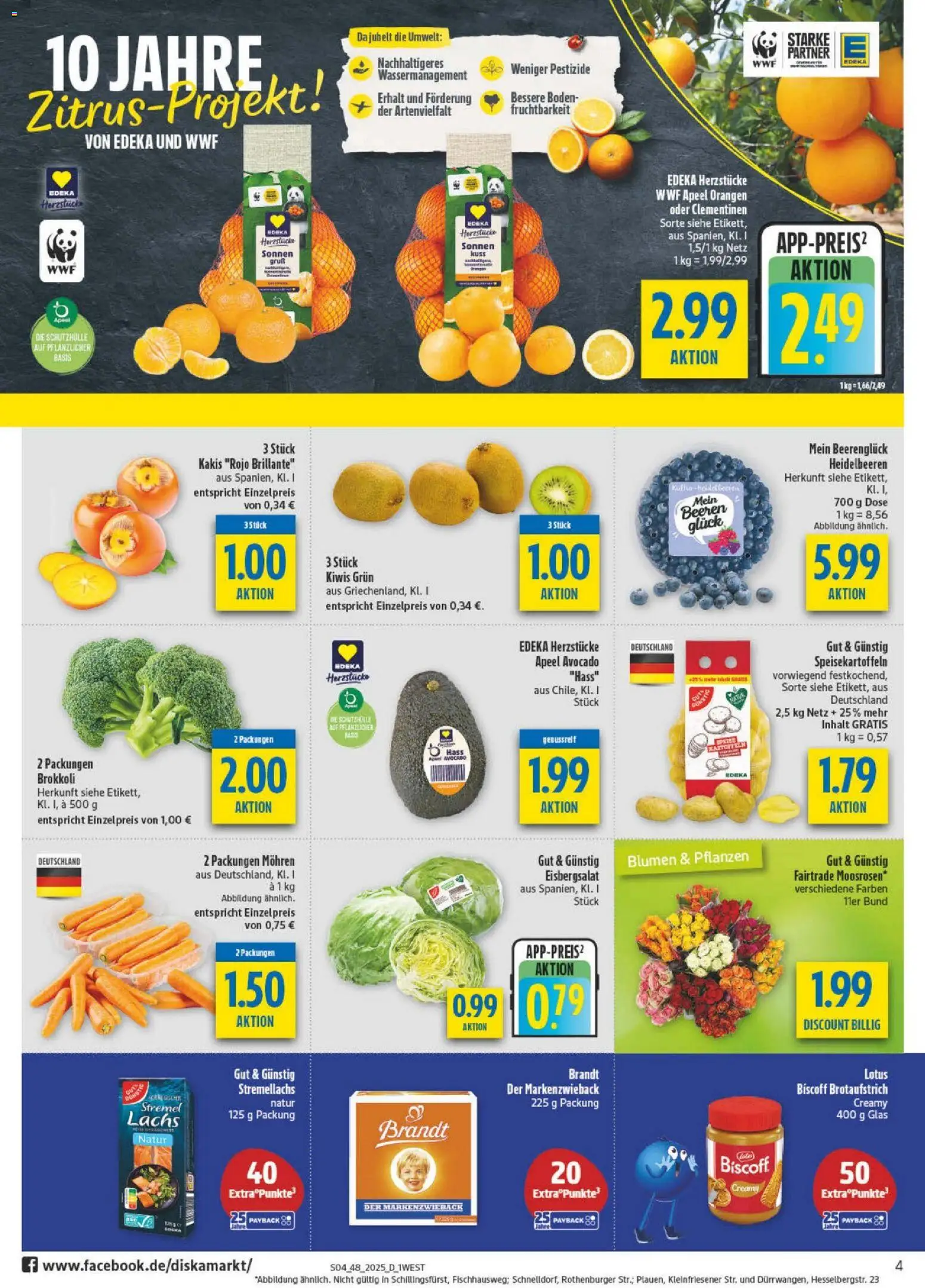 Diska - Diska Angebote Bayern KW48 – gültig ab 24.11.2025 | Seite: 4 | Produkte: Eisbergsalat, Mohren, Avocado, Brokkoli