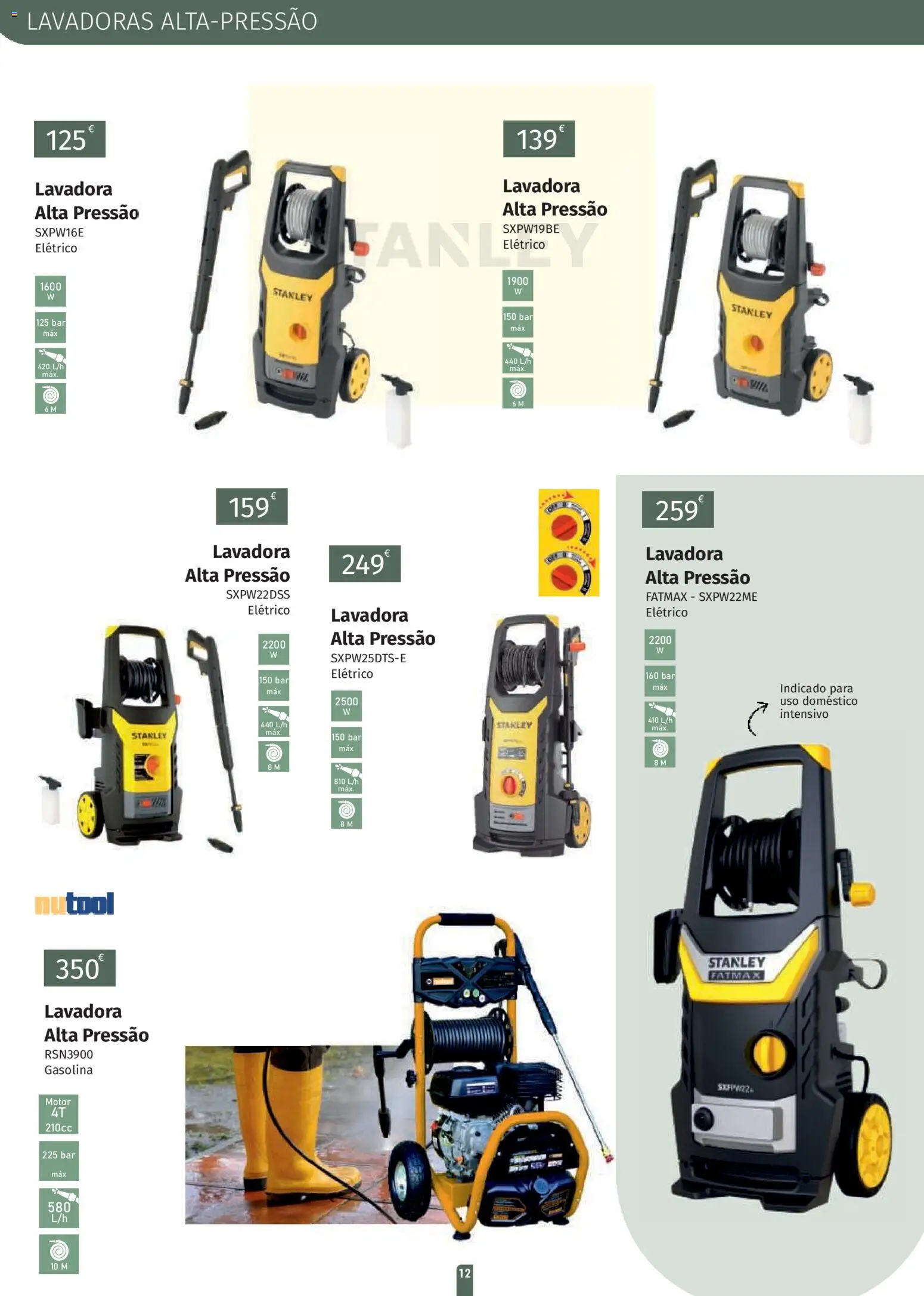 E.Leclerc folheto Jardim Fafe │ válido de 23.03.2026 | Página: 12 | Produtos: Lavadora alta pressão