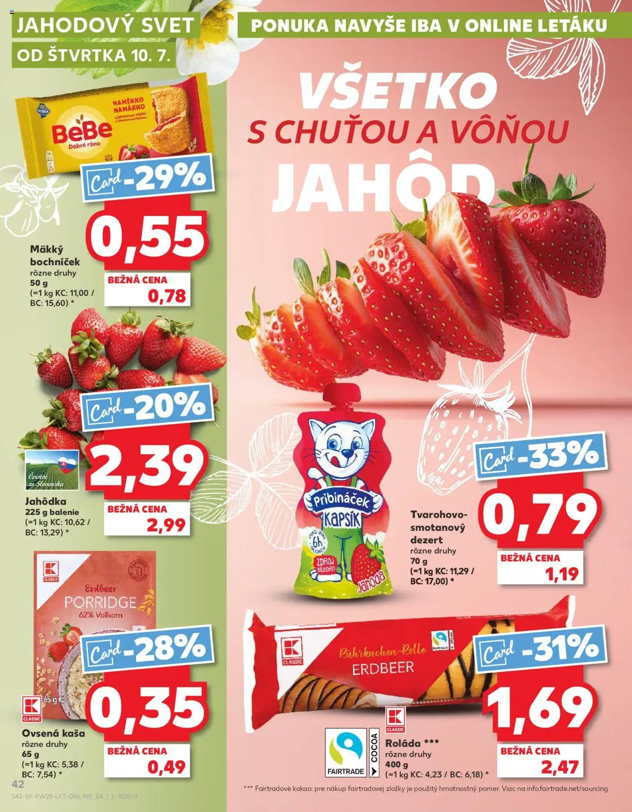 Kaufland Šamorín │ platný od 10.07.2025 | Strana: 42 | Produkty: Kakao