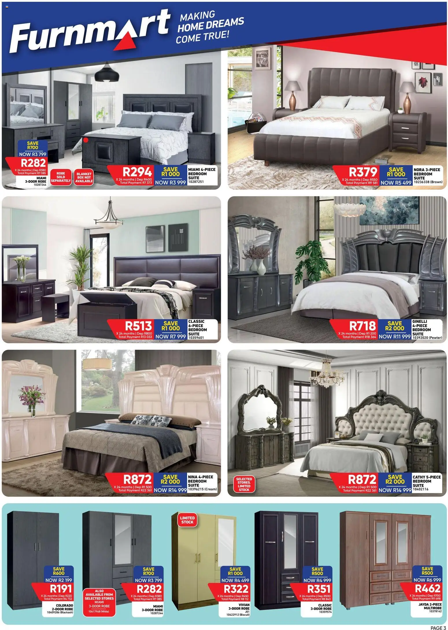 New Furnmart catalogue – valid from 06.04.2026 | Page: 4 | Products: Blanket, Box, Cream, Stock