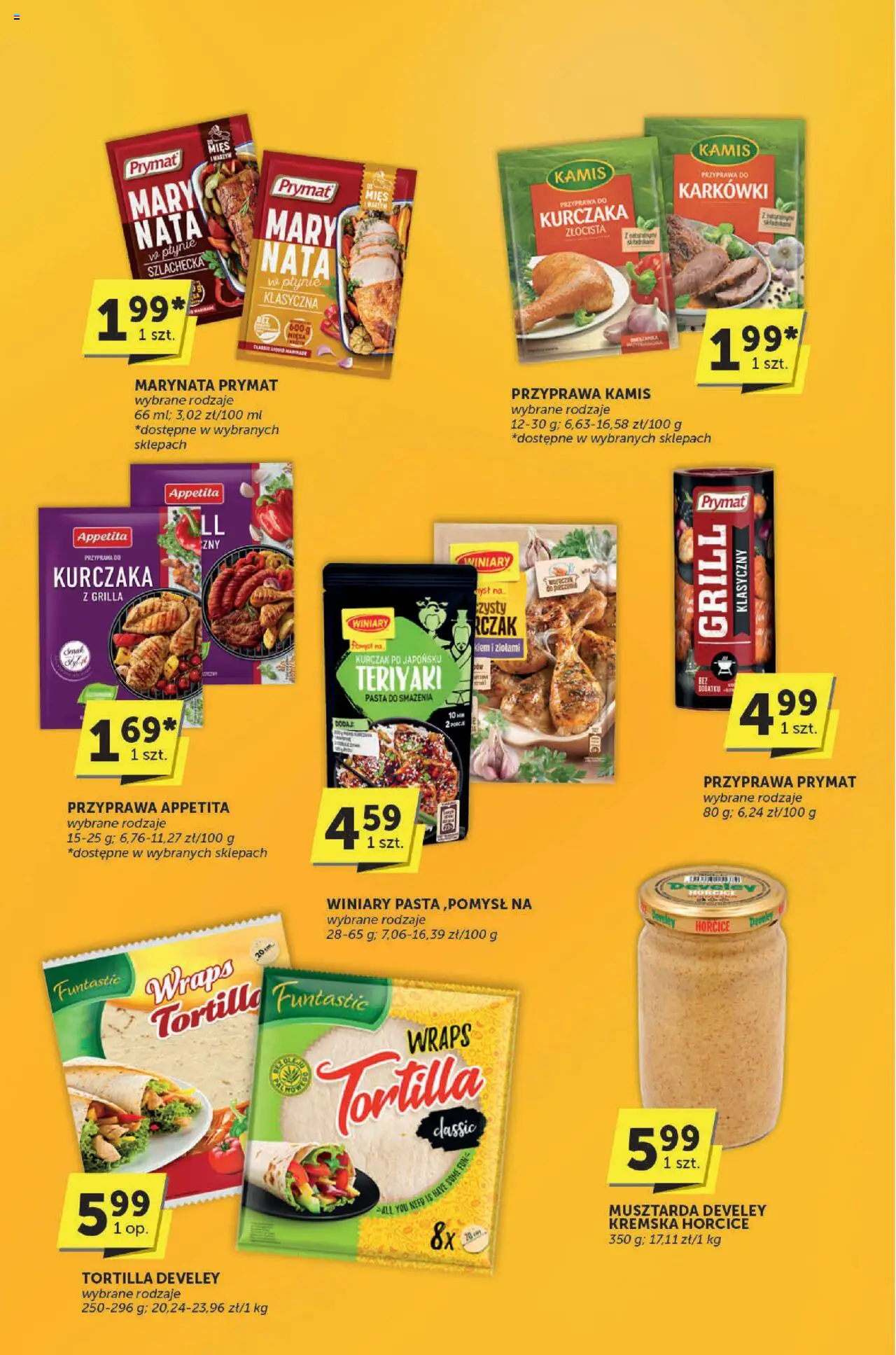 Groszek Gazetka - Katalog od 12.06.2025 | Strona: 15 | Produkty: Kurczak, Grill, Tortilla, Musztarda