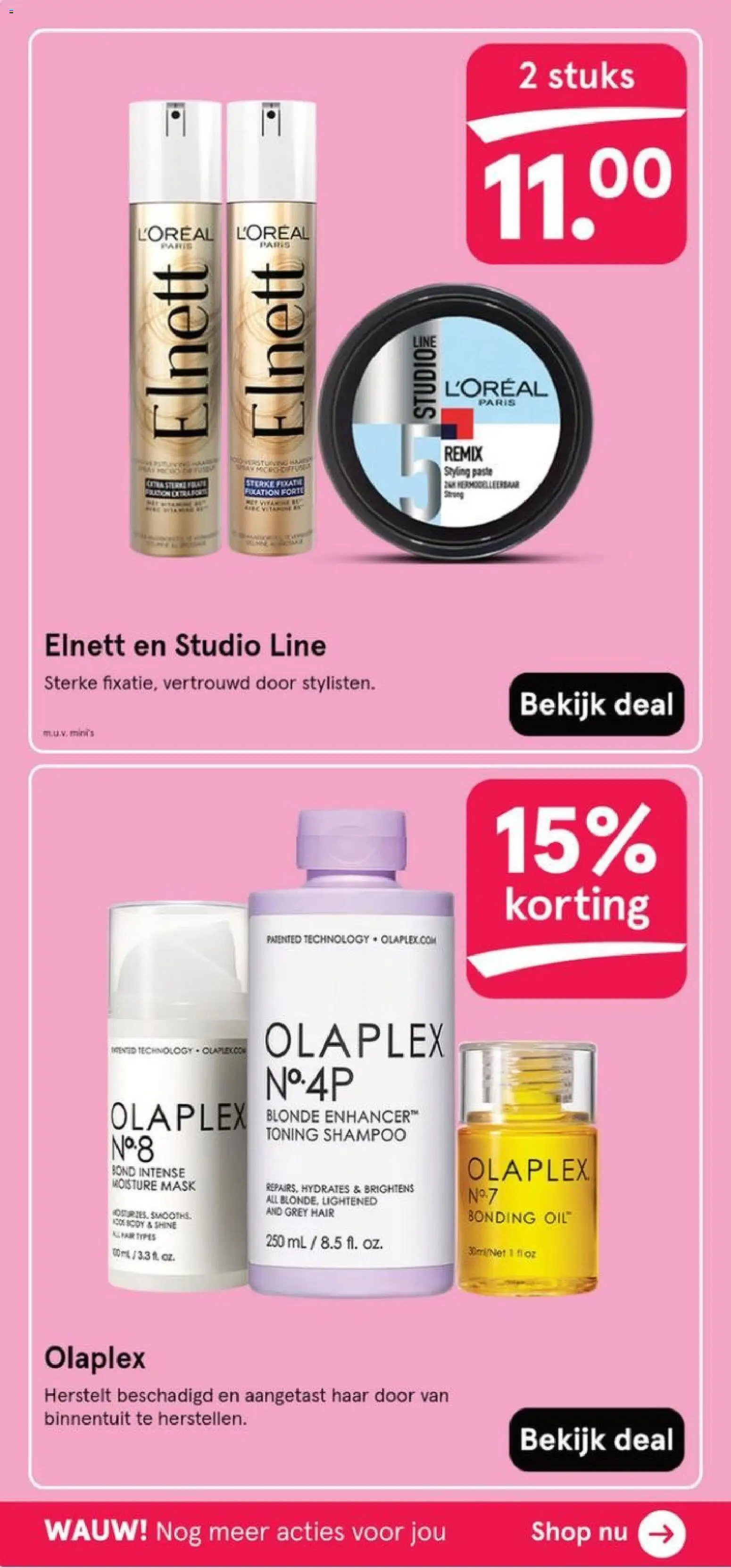 {H1} | Pagina: 80 | Producten: Shampoo, Haarspray