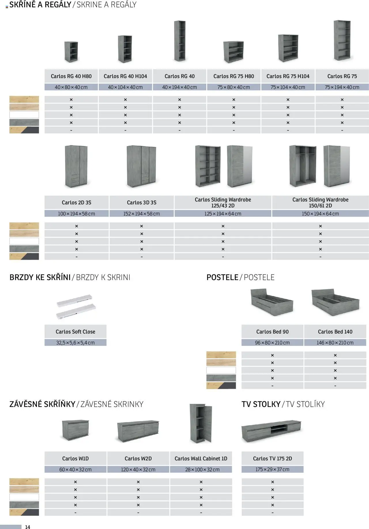 Nové ASKO nábytok akcie – leták je platný od 17.04.2024 | Strana: 14