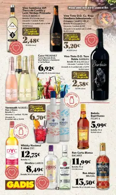 Vista previa Gadis folleto válido desde el 16.10.2025 | Página: 36 | Productos: Ron, Vino, Ginebra, Whisky