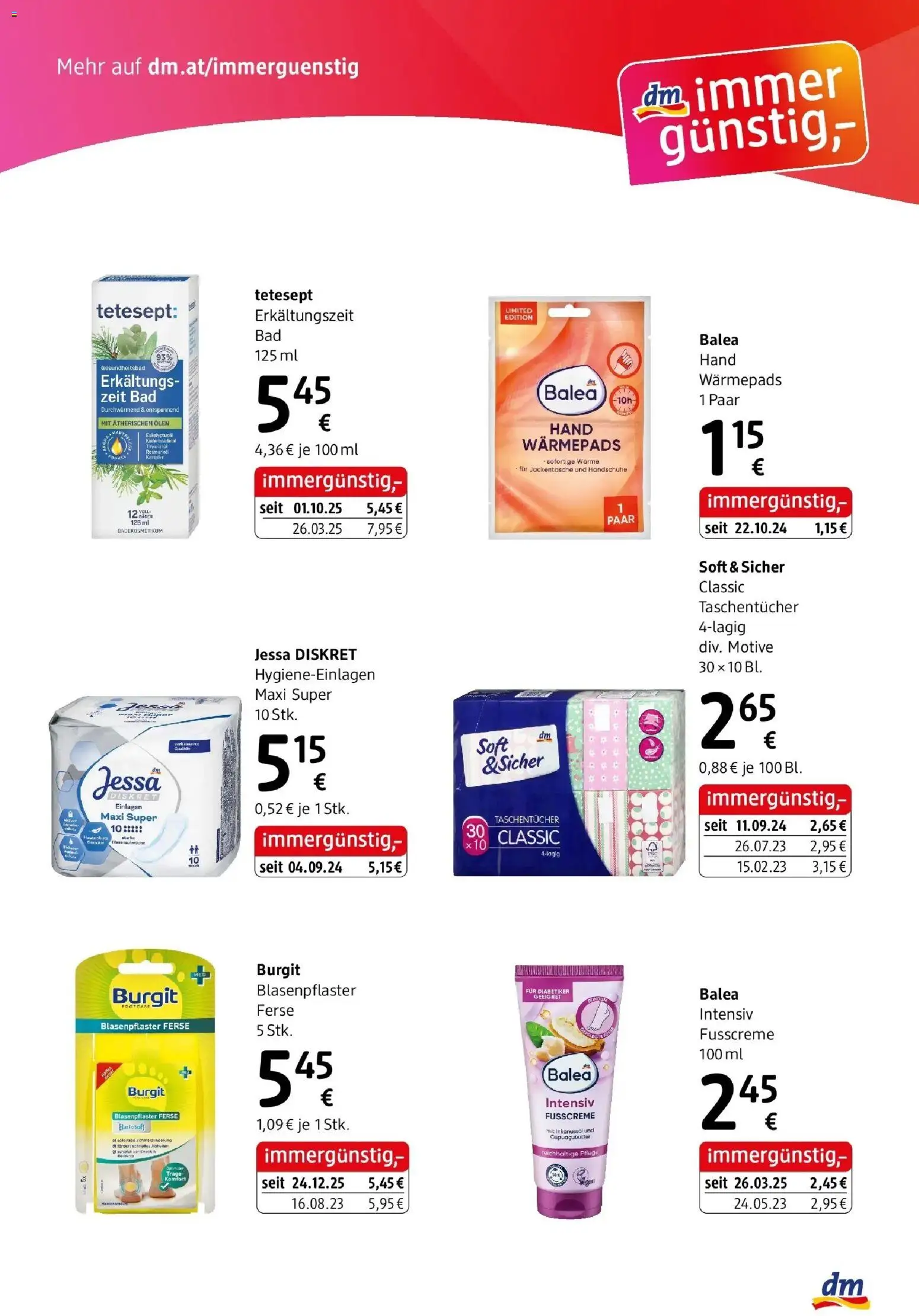 dm drogerie markt Flugblatt Jänner 2026 gültig ab 29.12.2025 | Seite: 5 | Produkte: Handschuhe, Bad