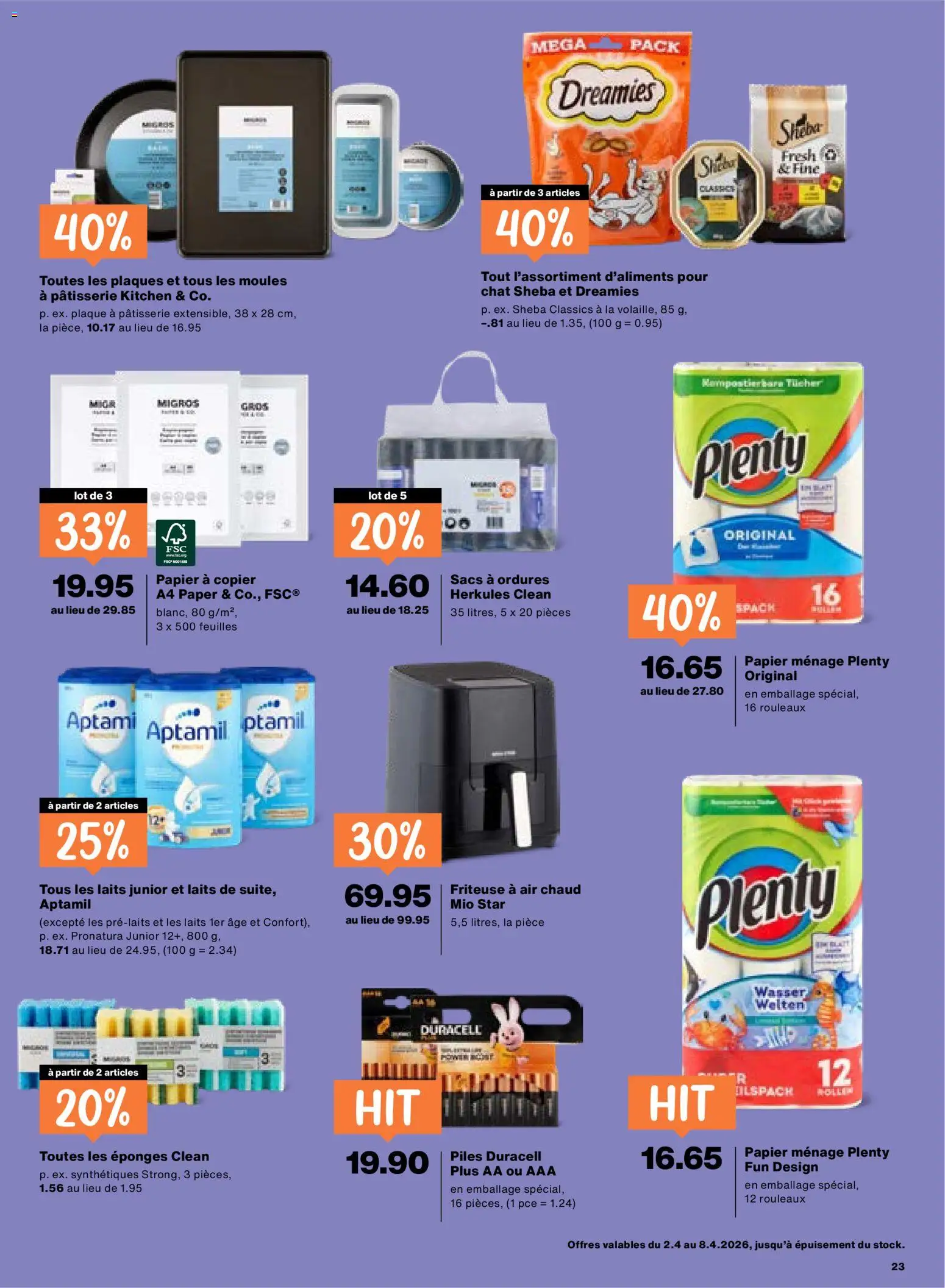 Migros aktionen FR – gültig ab 02.04.2026 | Seite: 23