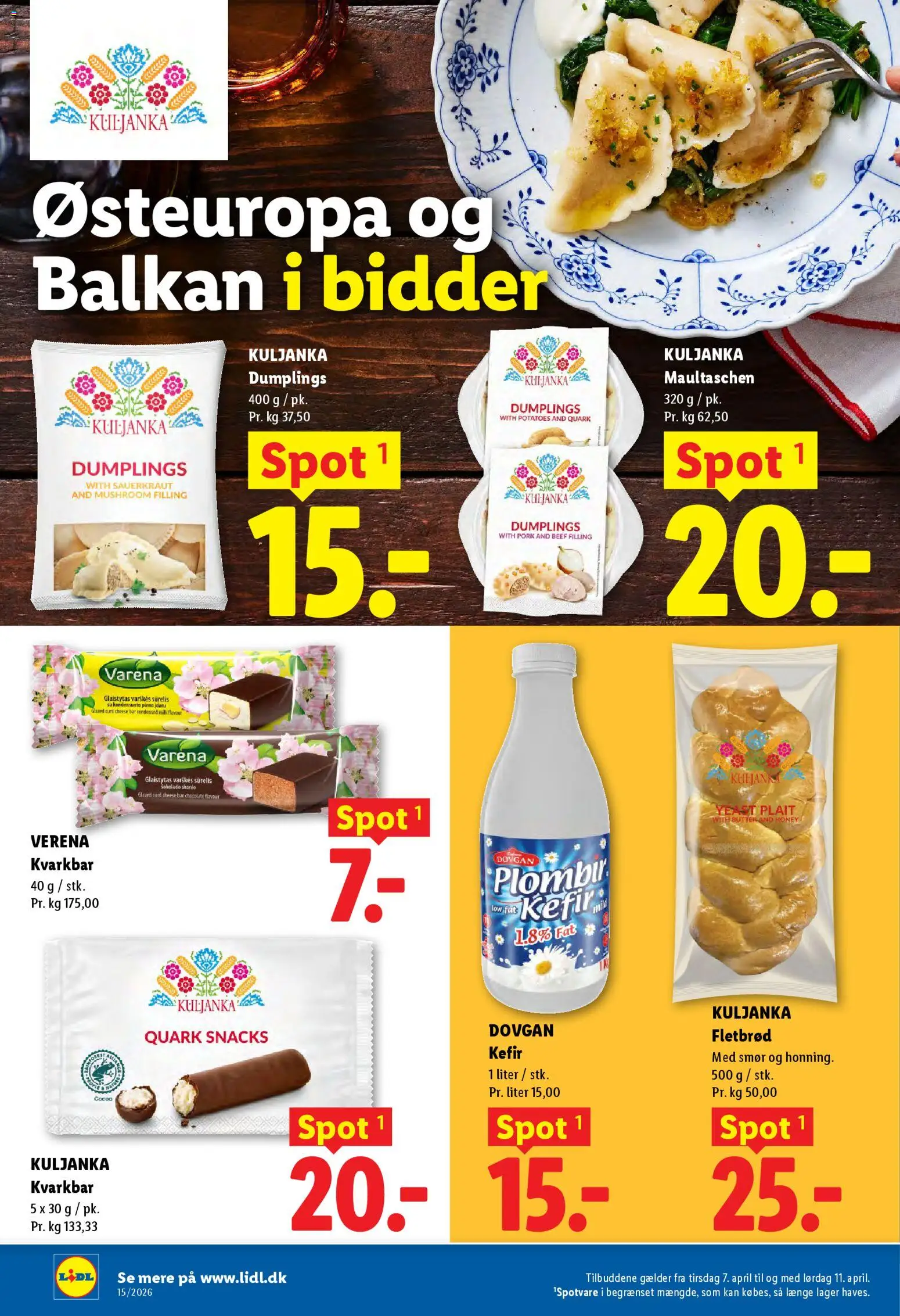 Lidl tilbudsavis – gyldig fra 09.04.2026 | Side: 18 | Produkter: Smør, Søm