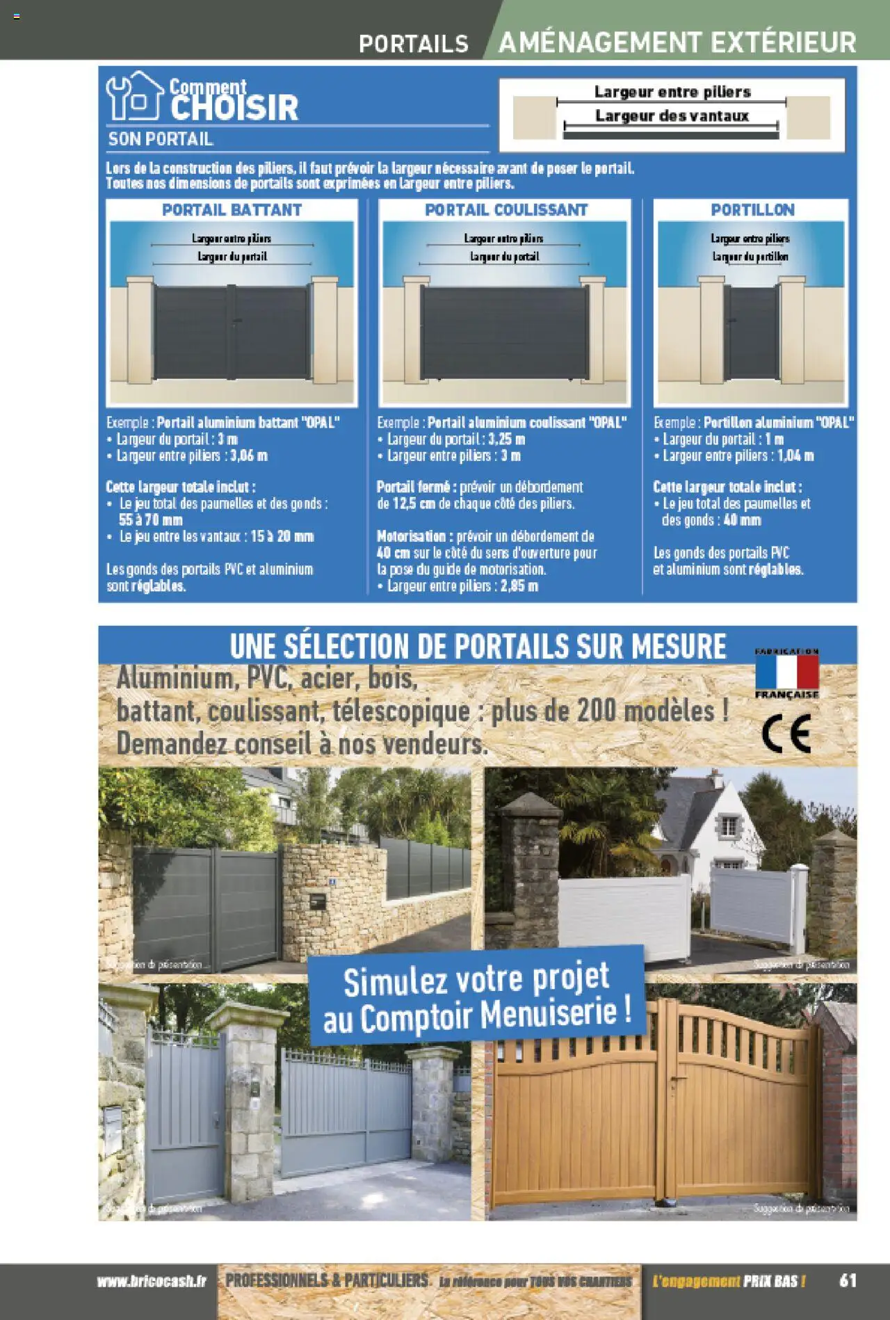 {H1} | Page: 61 | Produits: Portail