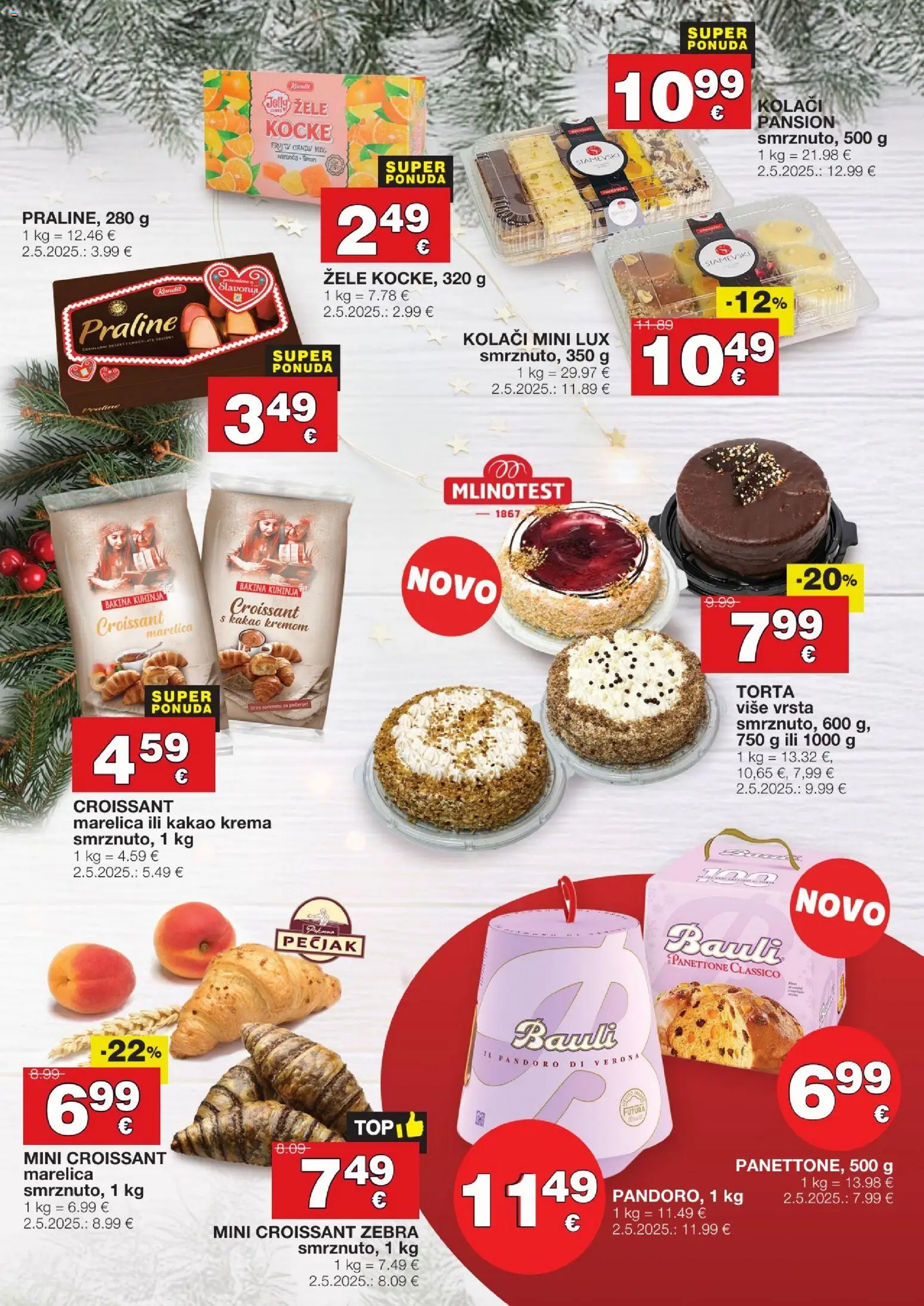 Stanić Diskont katalog | vrijedi od 11.12.2025 | Stranica: 5 | Proizvodi: Praline, Krema, Kuhinja, Torta