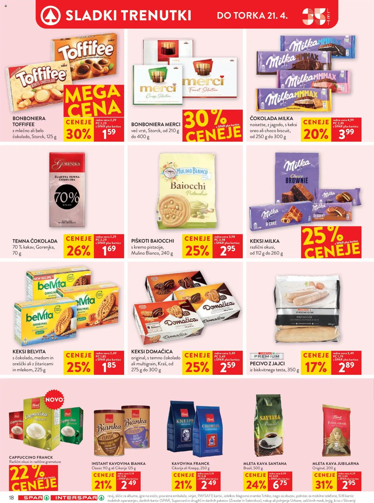 Novi Spar katalog ponudbe – veljaven od 15.04.2026 | Stran: 21