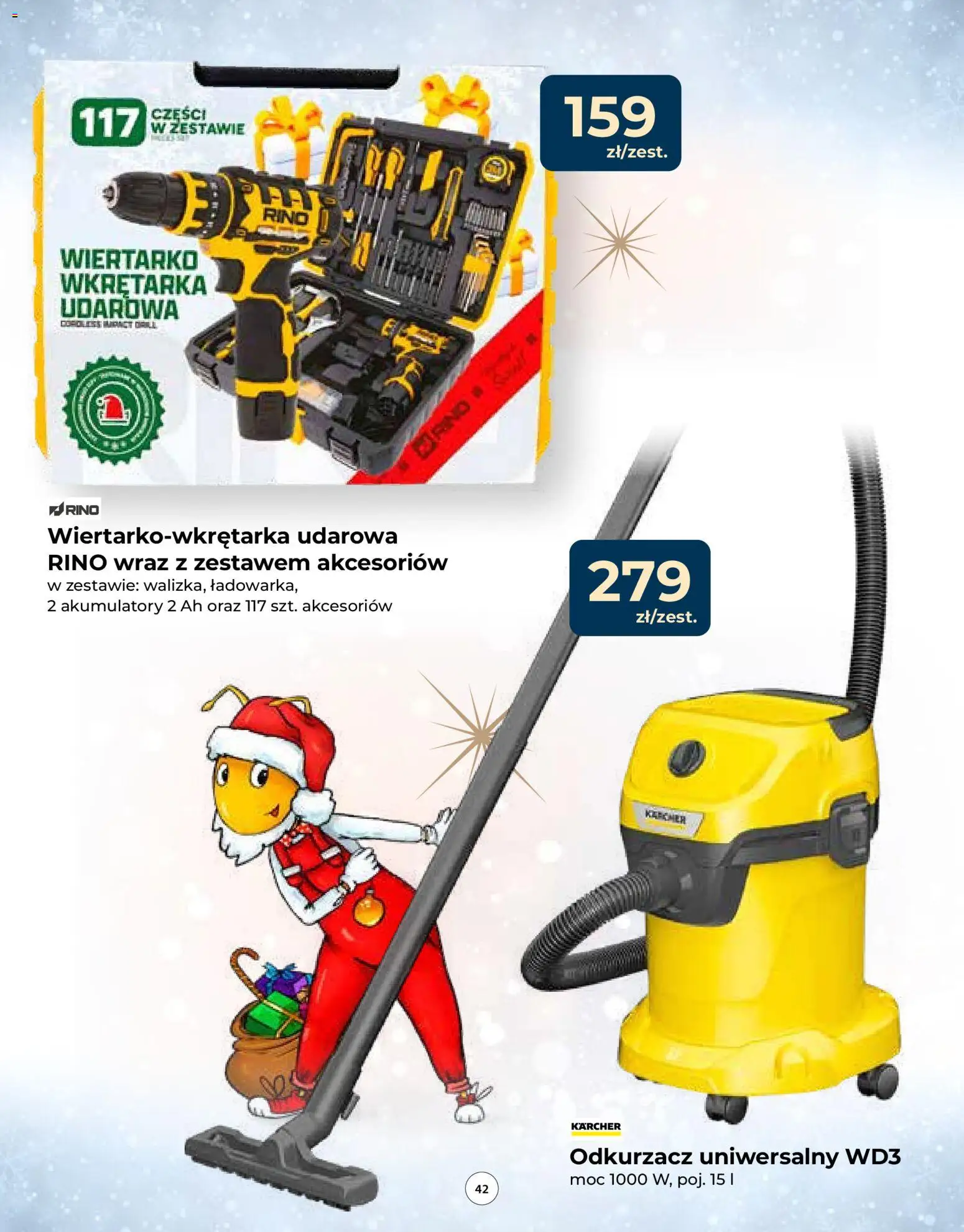 Mrówka Gazetka - Radomsko od 04.12.2025 | Strona: 42 | Produkty: Odkurzacz