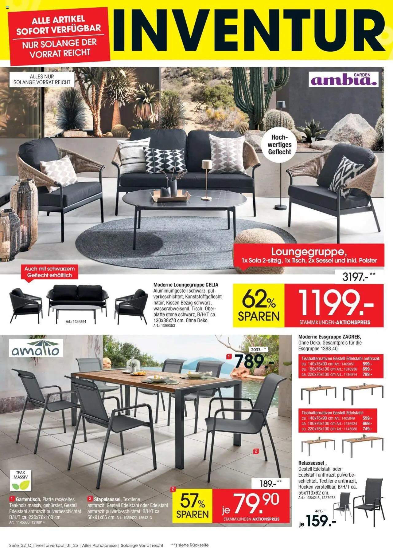 Zurbrüggen Großer Inventurverkauf – gültig ab 18.05.2025 | Seite: 26 | Produkte: Relaxsessel, Essgruppe, Sofa, Sessel