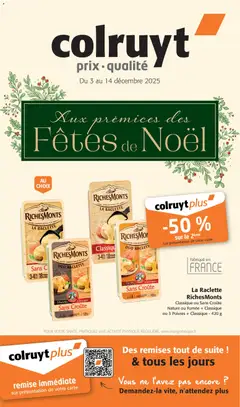 Colruyt - Prévisualisation de Colruyt catalogue valide à partir de 03.12.2025
