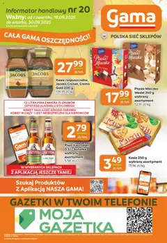 Gama Gazetka od 18.09.2025 | Strona: 12 | Produkty: Kawa rozpuszczalna, Ptasie mleczko, Kawa, Piwo