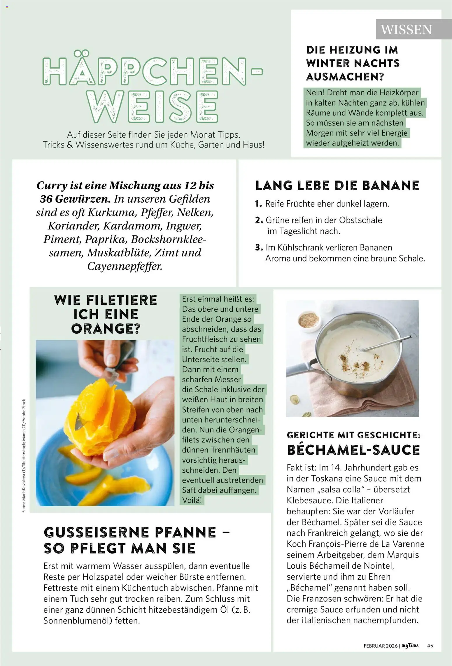 Famila Nordwest myTime Februar 2026 – gültig ab 01.02.2026 | Seite: 45 | Produkte: Öl, Sonnenblumenol, Heizkörper, Wasser