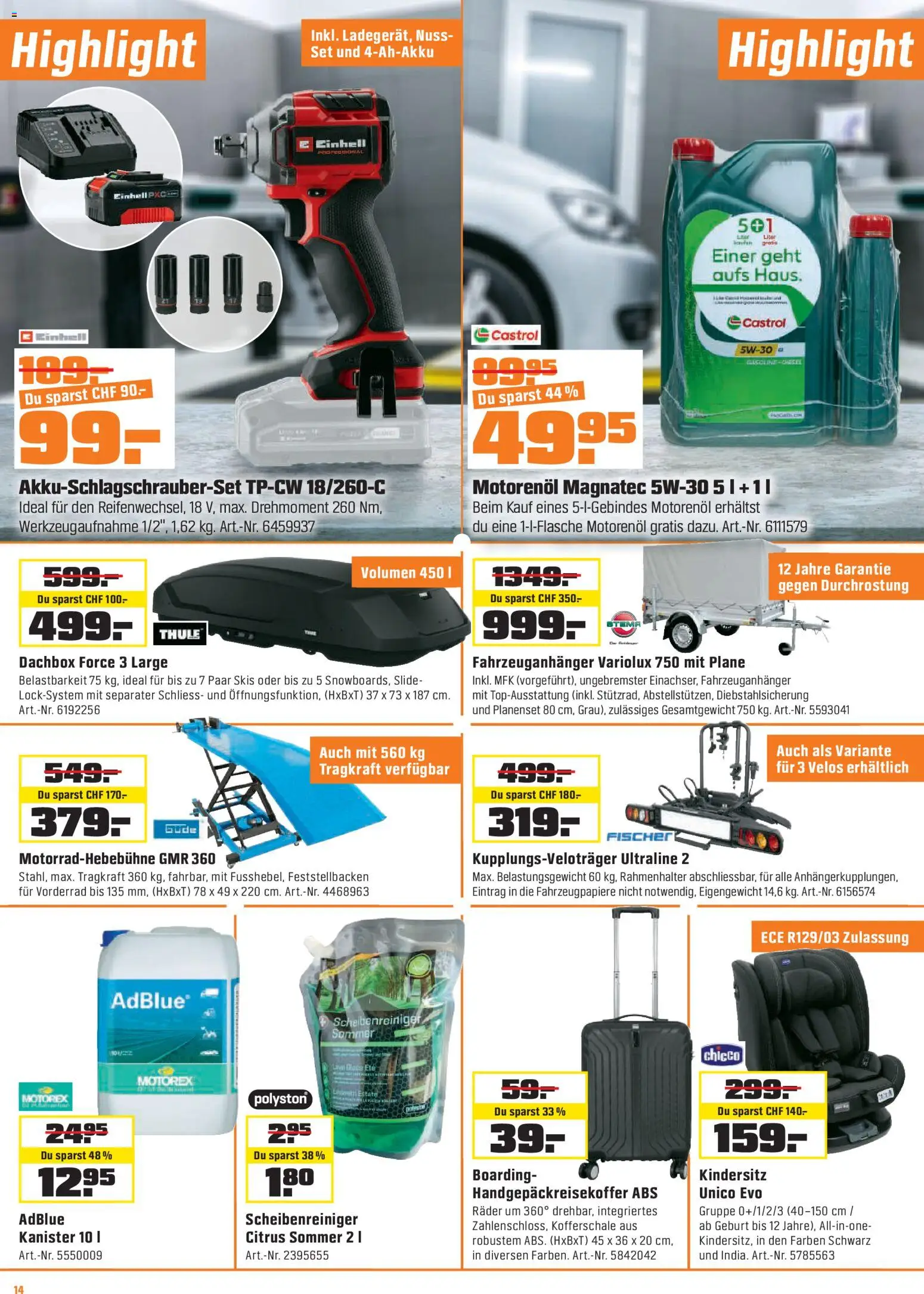 OBI - ALLES MACHBAR. BIBERSTARKE ANGEBOTE. – gültig ab 28.04.2026 | Seite: 14