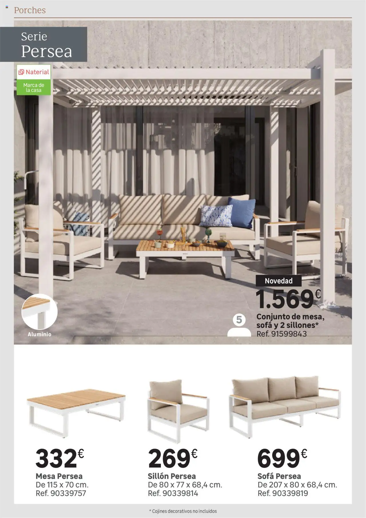 Leroy Merlin catálogo │ válido desde el 25.03.2025 | Página: 119 | Productos: Sofá, Sillón, Mesa