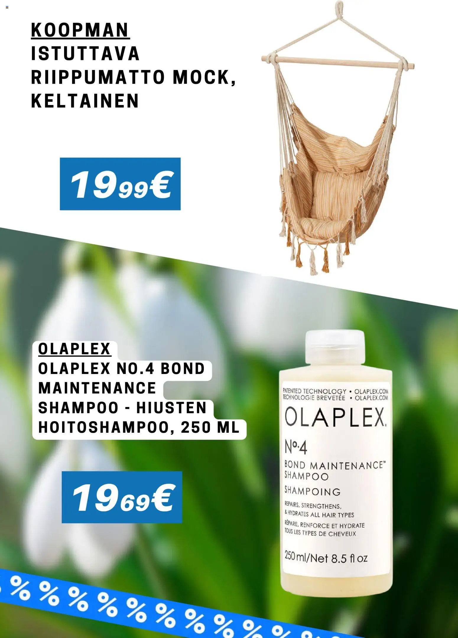 Hobby Hall tarjoukset – voimassa 08.04.2026 alkaen | Sivu: 5 | Tuotteet: Riippumatto, Shampoo