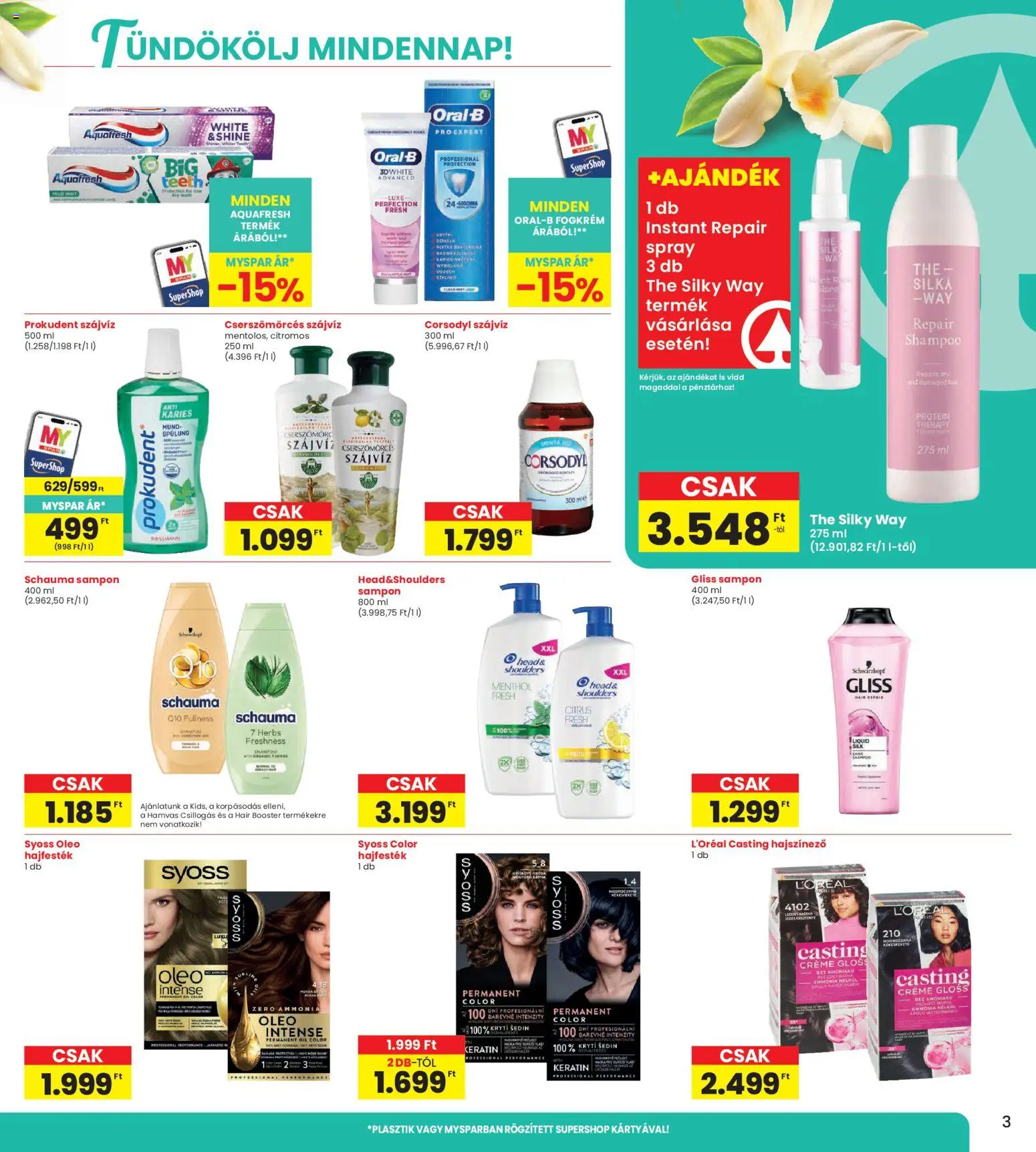 Interspar akciós ujság - amely érvényes a következő dátumtól: 09.04.2026 | Oldal: 3