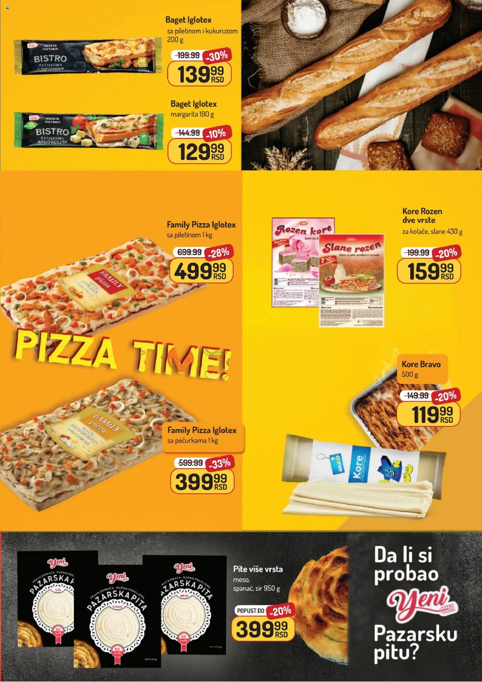 Aman katalog - važi od 27.10.2025 | Strana: 17 | Proizvode: So, Lazanje, Sir, Pita