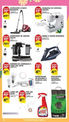 Pré-visualização FERRO A VAPOR ROWENTA, DW4308D1 válido de 21.04.2026 | Página: 50 | Produtos: Ferro a vapor, Aspirador, Máquina de costura, Lâmpadas