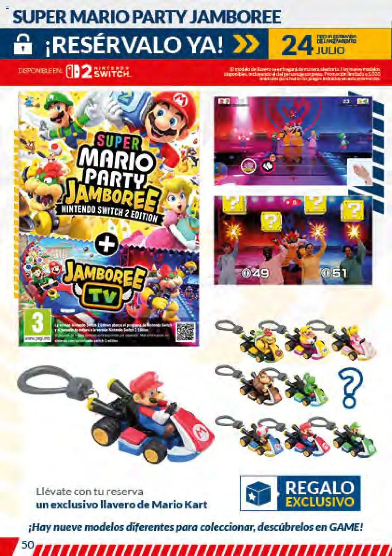 Game - Folleto │ válido desde el 20.05.2025 | Página: 50 | Productos: Nintendo