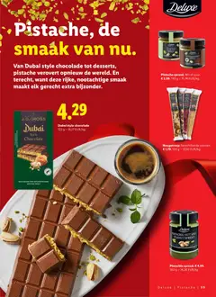 Dubai style chocolade, Dubai style chocolate. - Voorbeeld van een folder van Lidl, geldig van 09.12.2025 | Pagina: 35 | Producten: Chocolade