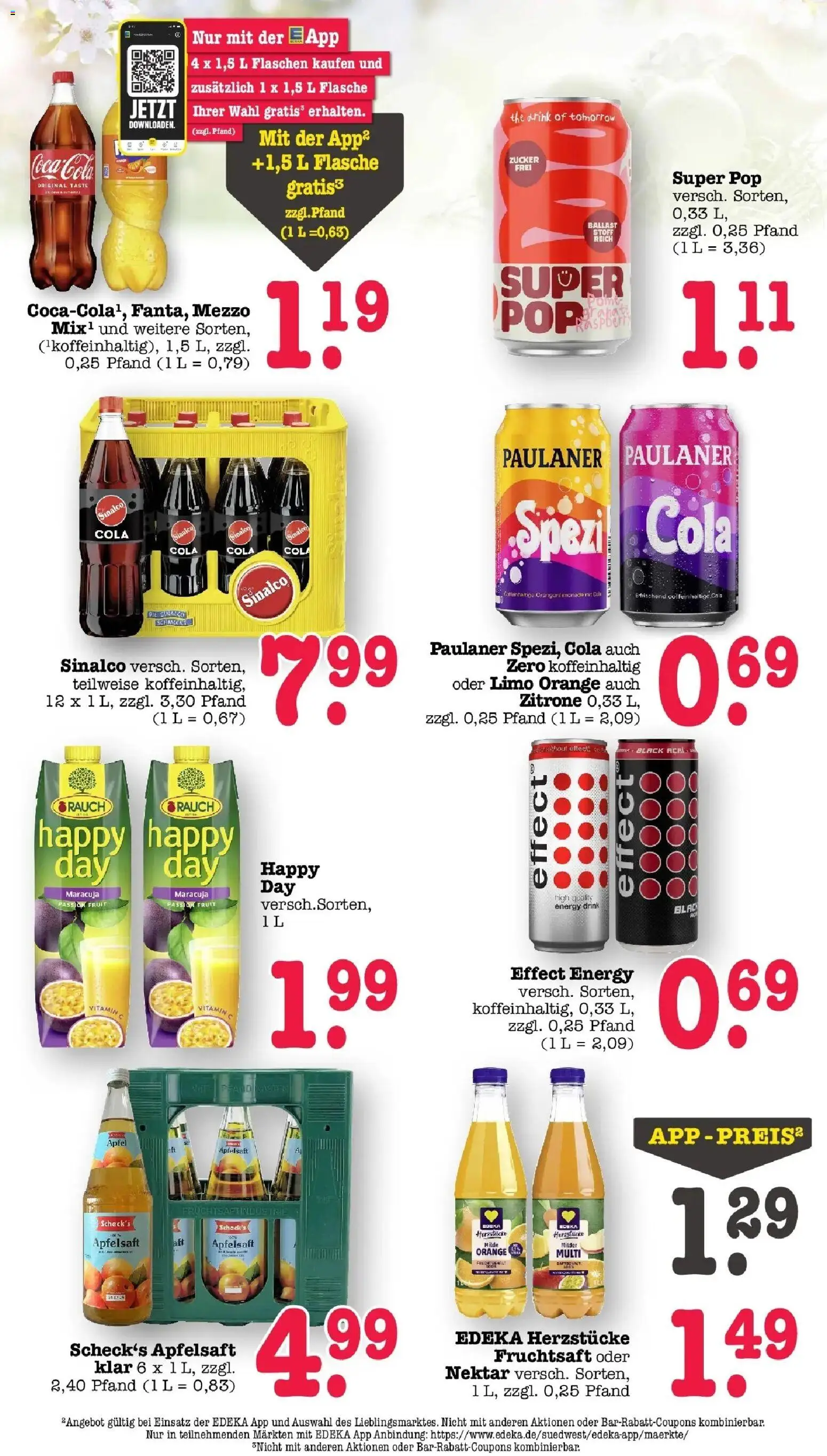 Angebote – gültig ab 23.03.2026 | Seite: 43 | Produkte: Cola, Paulaner spezi, Apple, Zucker
