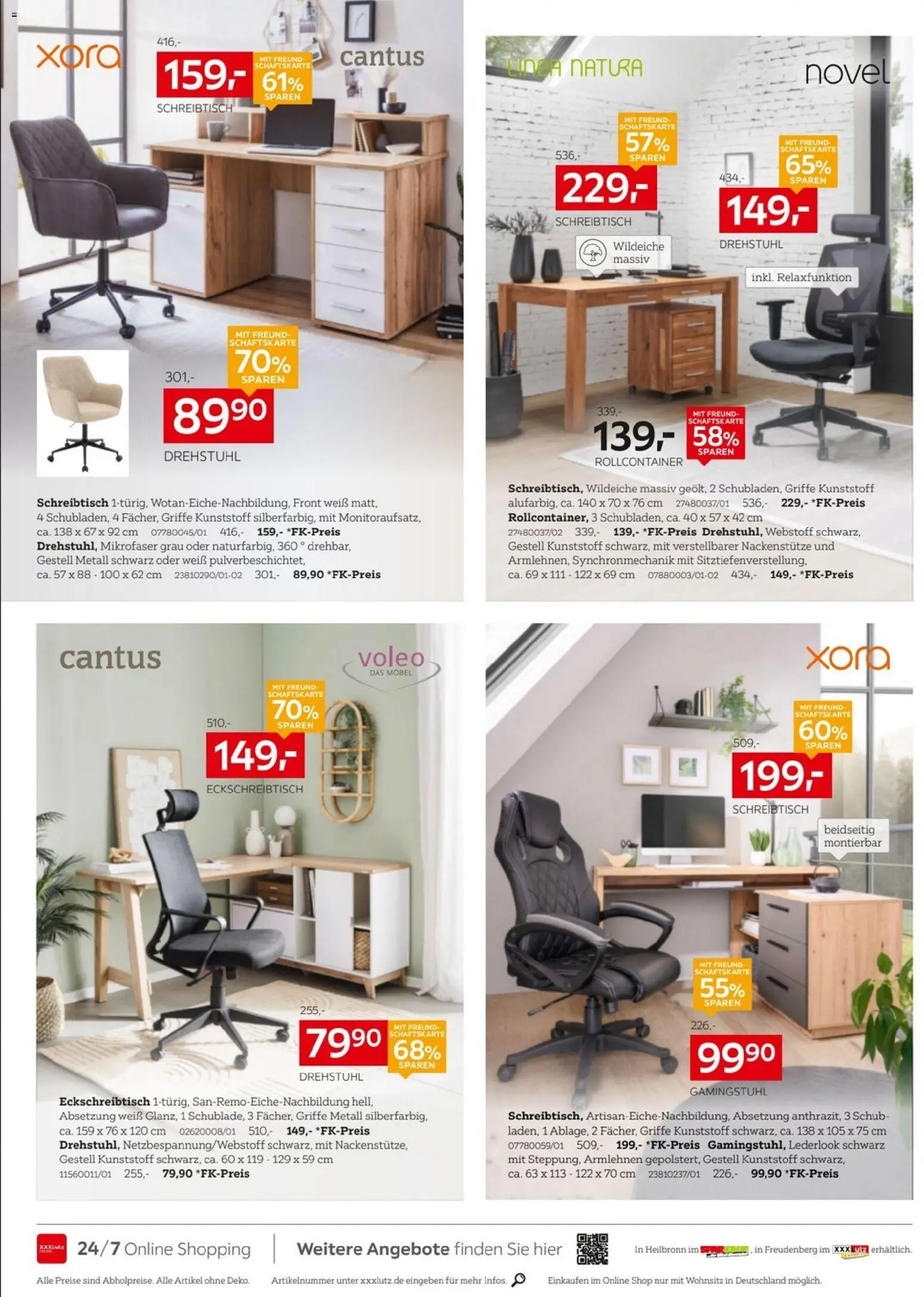 XXXL Lutz Prospekt 	 – gültig ab 02.01.2026 | Seite: 20 | Produkte: Gamingstuhl, Rollcontainer