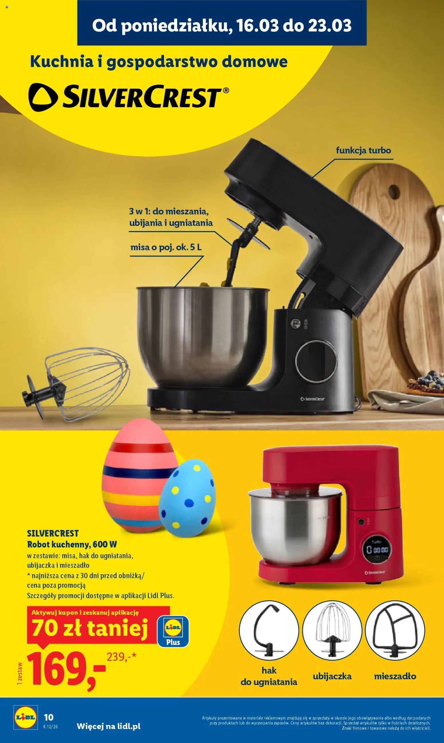 Lidl Katalog od 16.03.2026 | Strona: 12 | Produkty: Robot