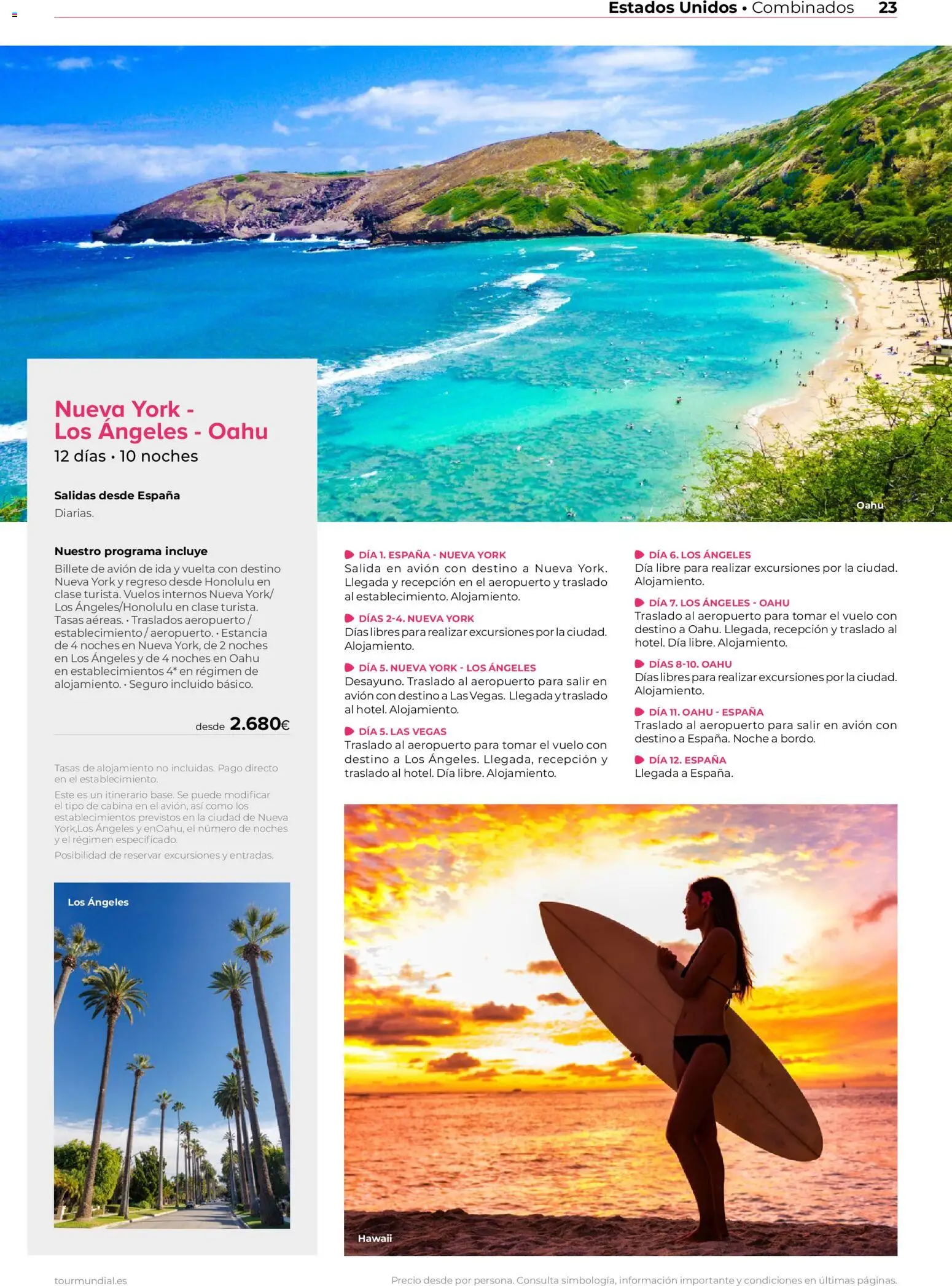 Viajes El Corte Inglés Norteamérica y Caribe │ válido desde el 01.01.2026 | Página: 23