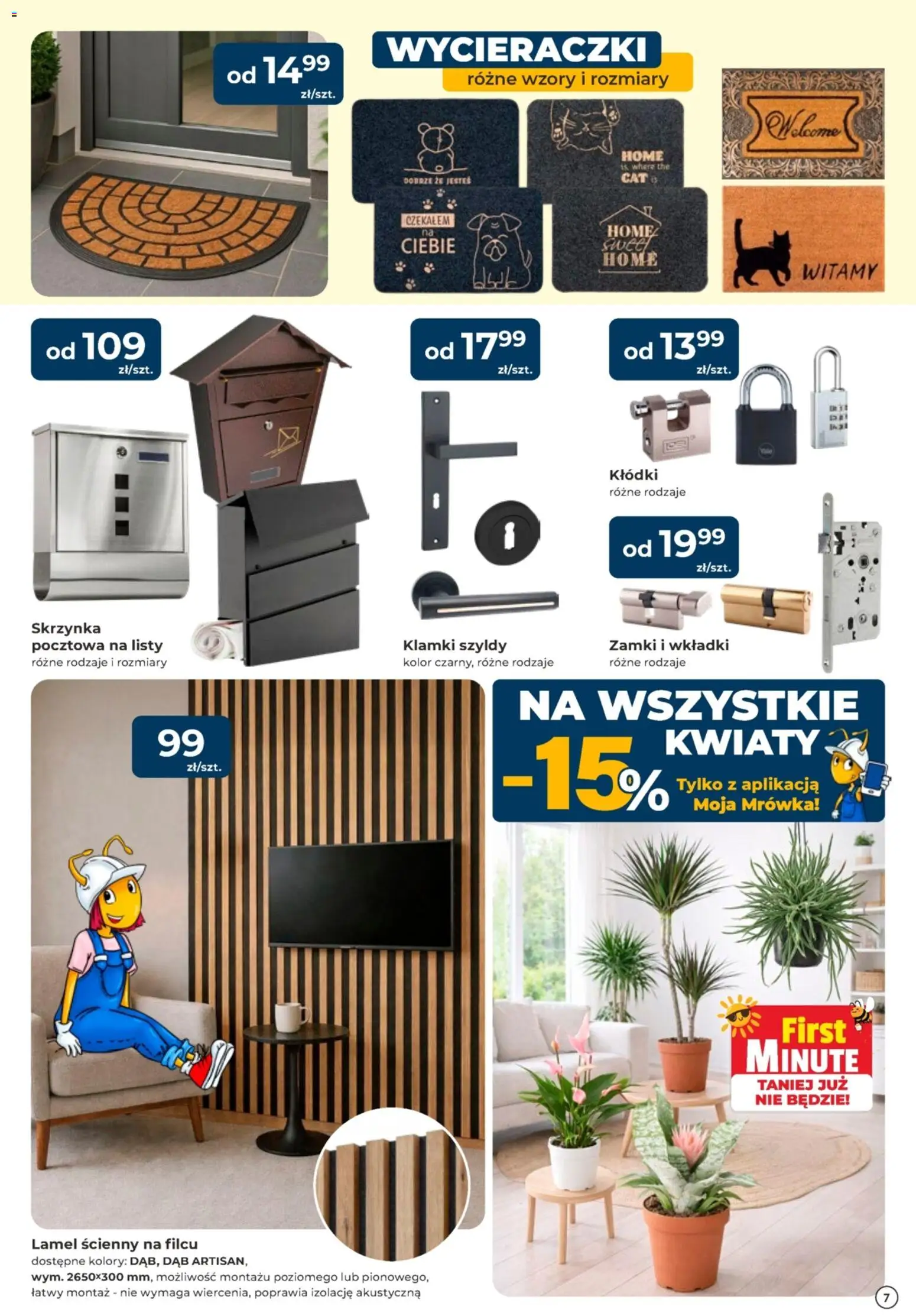 Mrówka Gazetka - Tarnów od 06.02.2026 | Strona: 7 | Produkty: Kwiaty