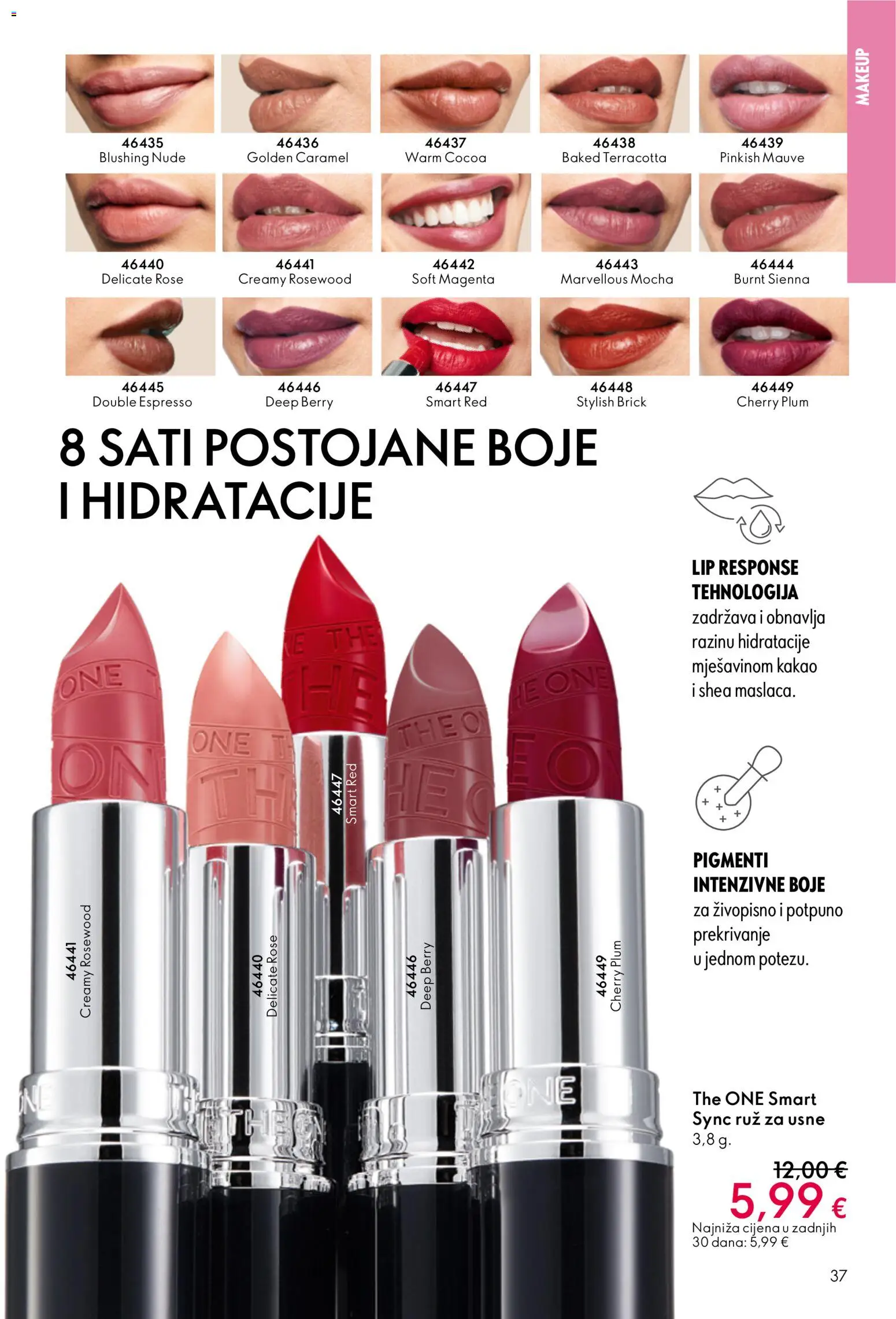 Oriflame katalog | vrijedi od 31.12.2025 | Stranica: 37 | Proizvodi: Ruž, Kakao