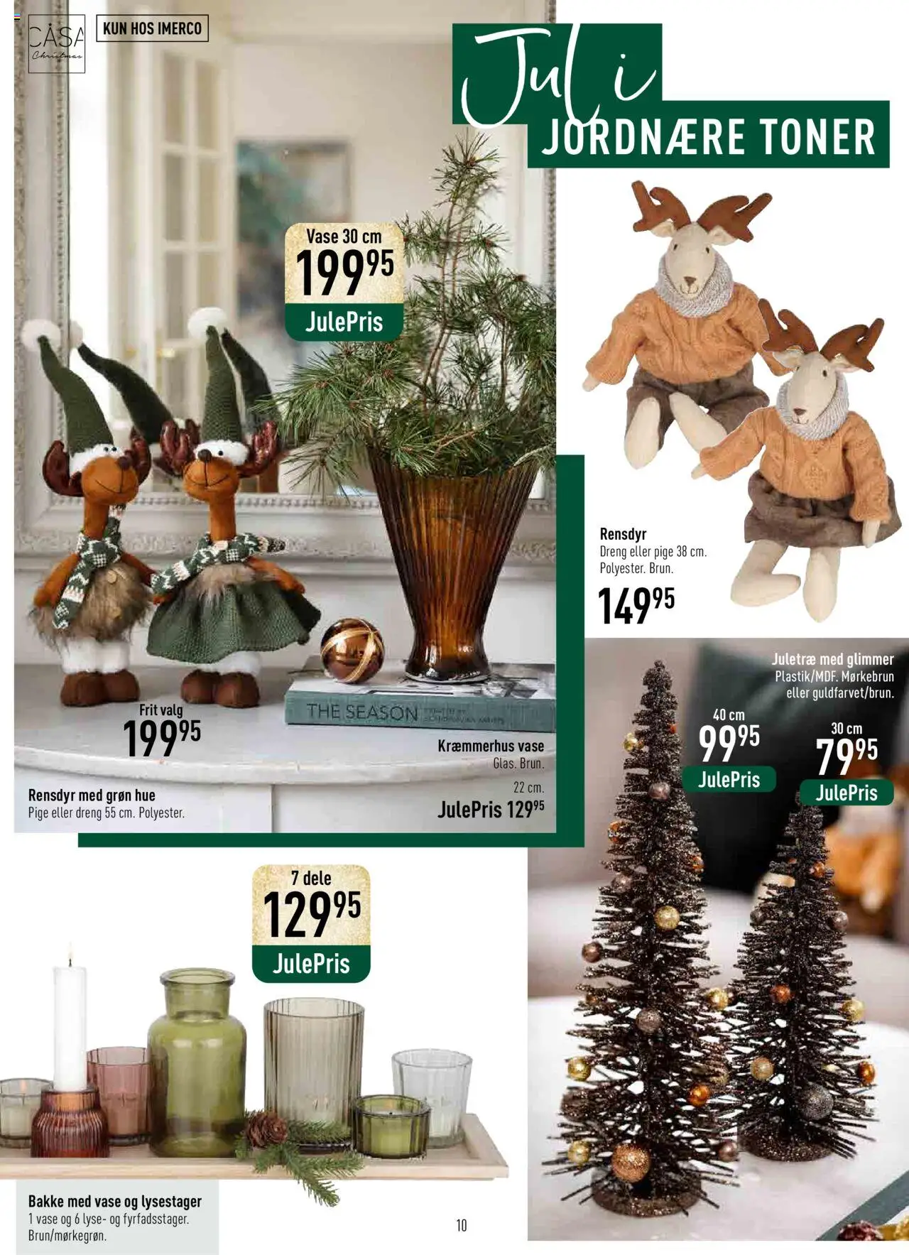 Imerco tilbudsavis – gyldig fra 19.09.2025 | Side: 10 | Produkter: Vase, Hue