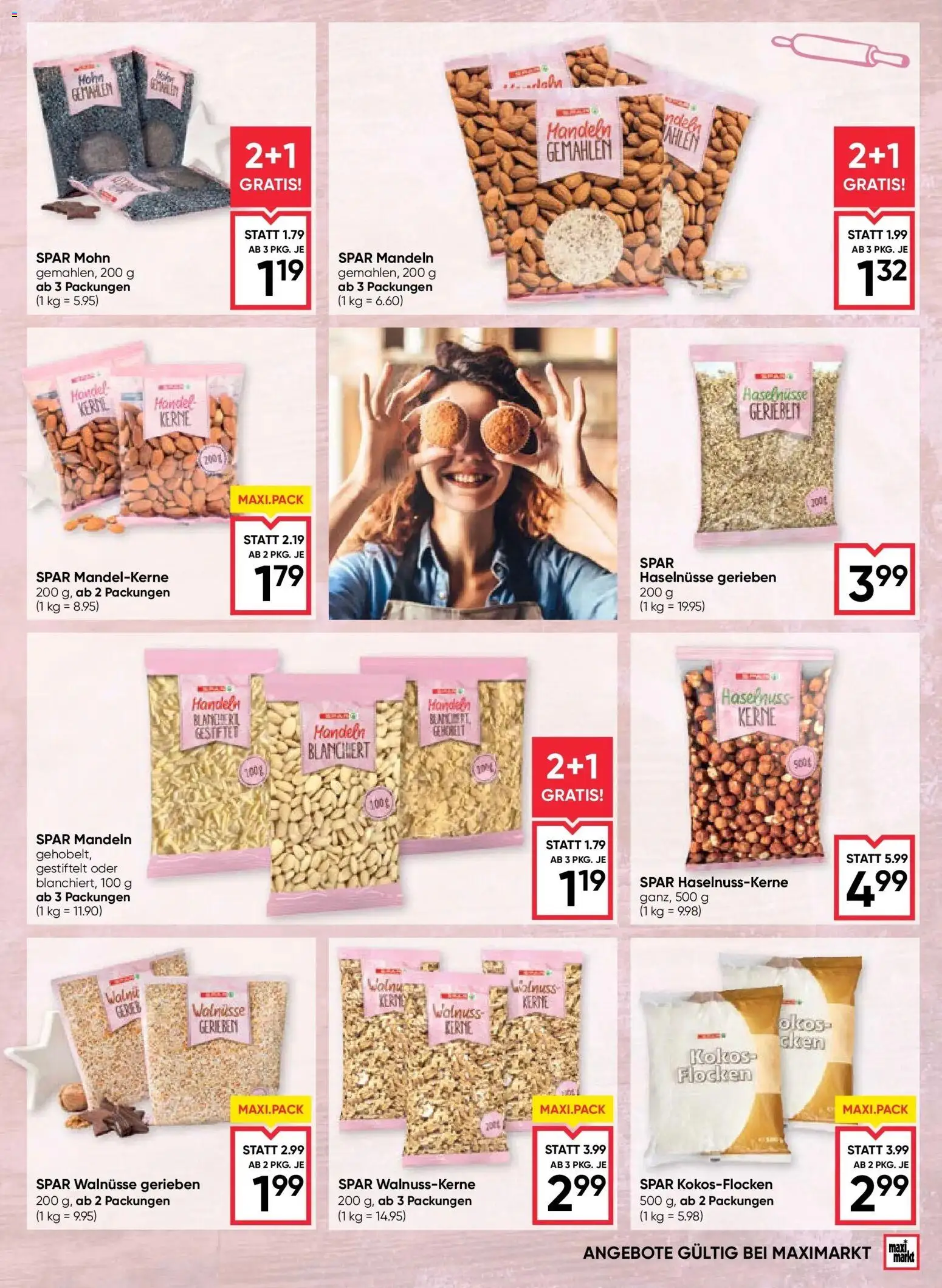 Maximarkt Backgenuss Haid, Linz gültig ab 22.10.2025 | Seite: 15 | Produkte: Flocken