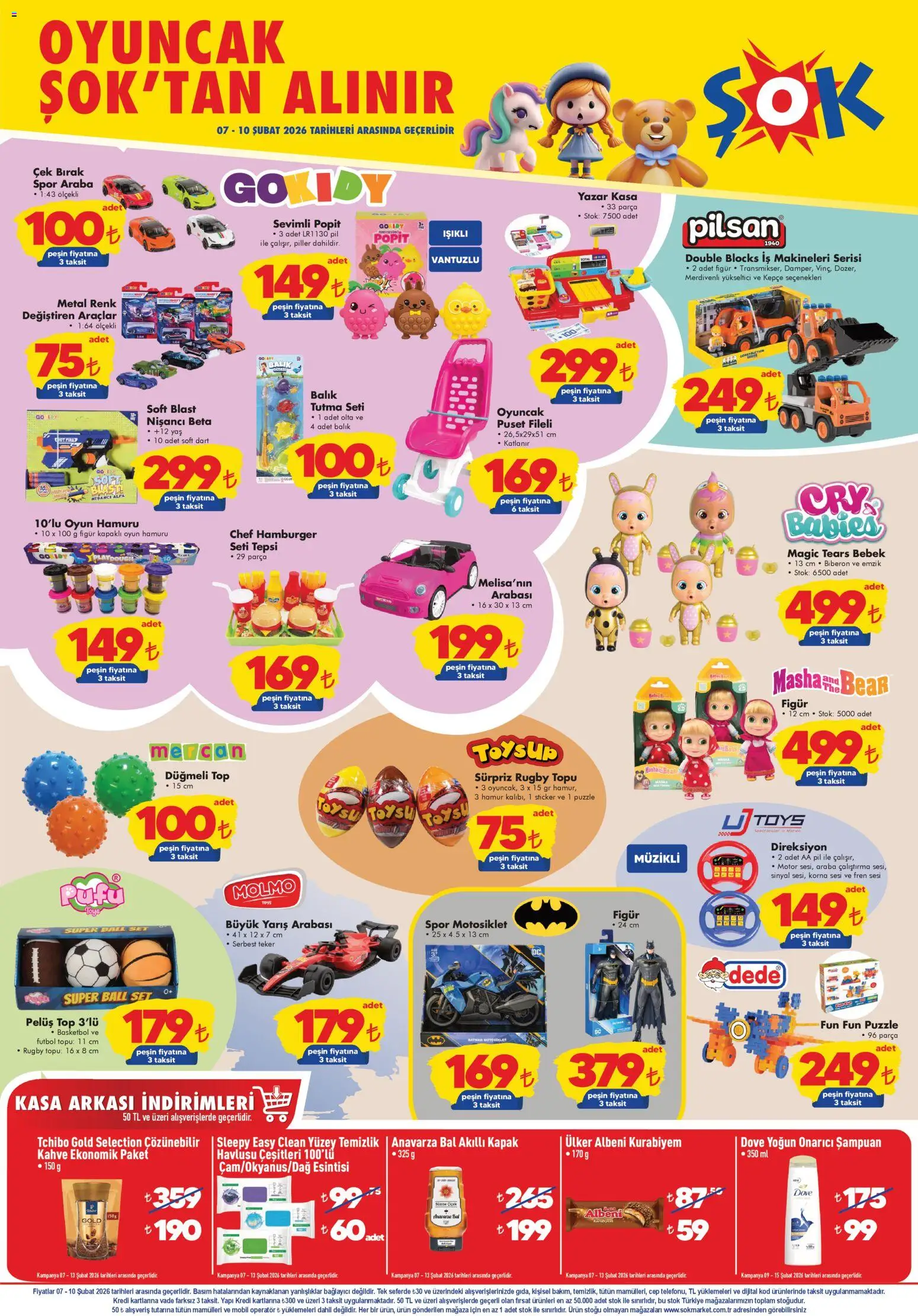 Şok Market Hafta sonu fırsatları - 07.02.2026 tarihinden itibaren geçerlidir | Sayfa: 1