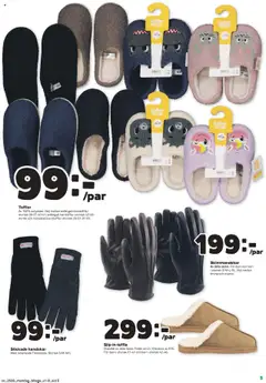 Coop Forum reklamblad aktuell från 15.09.2025 | Sida: 21 | Produkter: Tofflor, Handskar