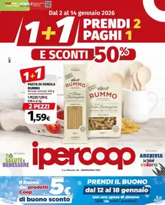 Anteprima del volantino Ipercoop Gravellona Toce catalogo valido a partire dal 02.01.2026