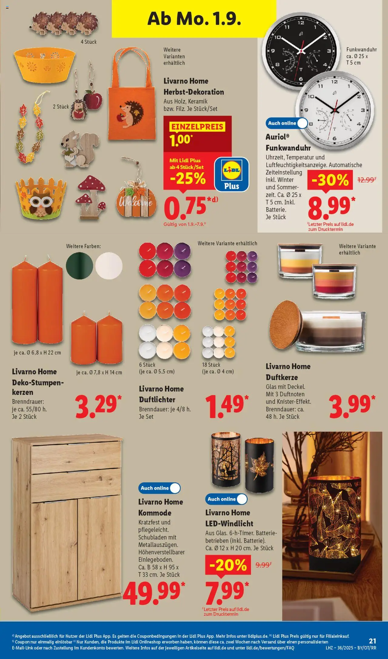 Lidl Exklusive Vorschau Uffenheim - gültig ab dem 01.09.2025 | Seite: 11 | Produkte: Kommode, Batterie