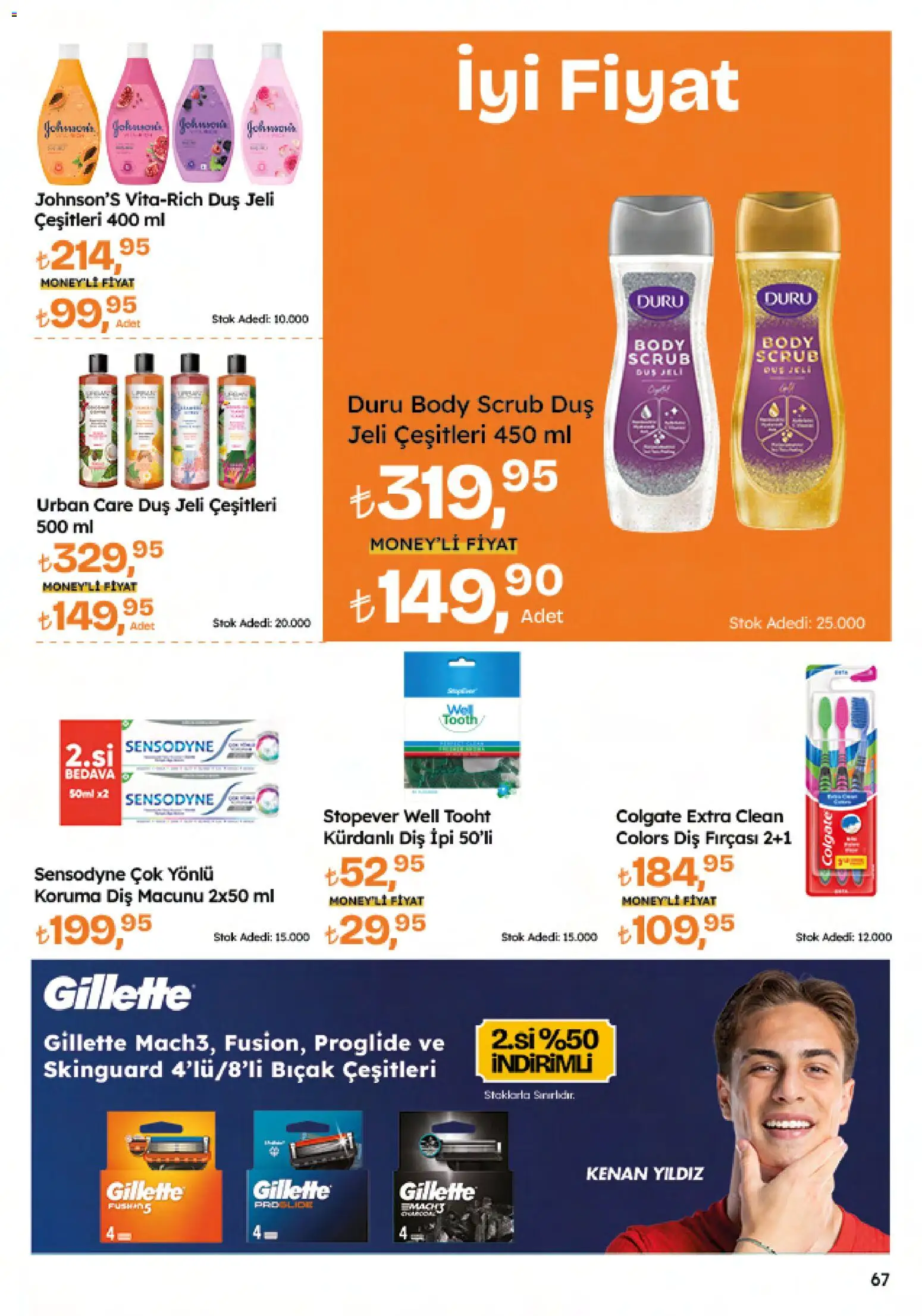 Migros Katalog - 5M Migroskop Dijital - 06.11.2025 tarihinden itibaren geçerlidir | Sayfa: 67 | Ürünler: Duş, Duş jeli, Diş macunu, Diş fırçası