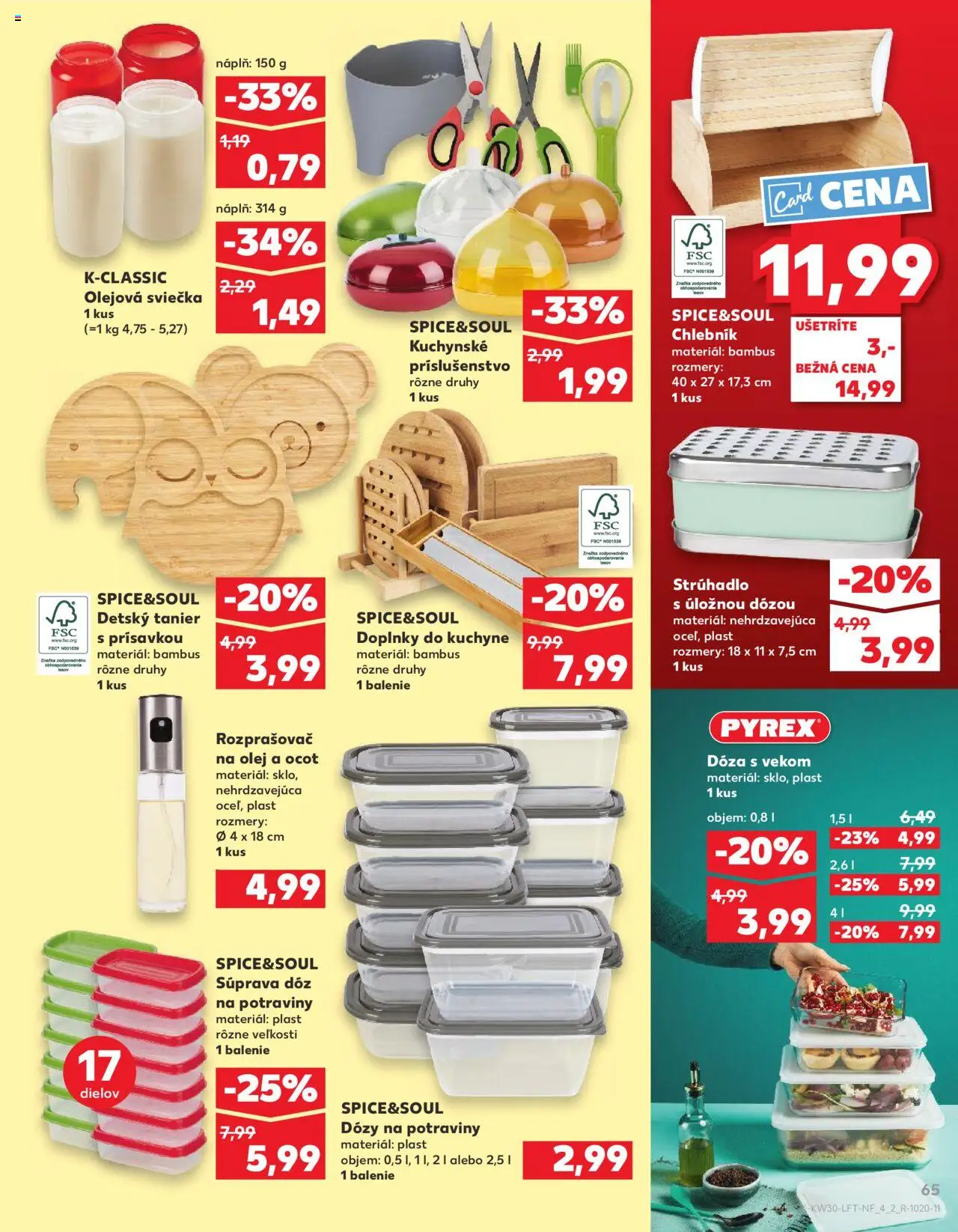 Kaufland Žilina │ platný od 24.07.2025 | Strana: 65 | Produkty: Strúhadlo, Olej, Kuchyne, Ocot